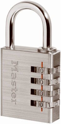4-Pack 643D 1-9/16 Inch Heavy Duty Aluminum Luggage Locks - TSA Approved Combination Travel Locks for Suitcases, Backpacks & Gym Bags - Secure Your Belongings During Air Travel & Storage
