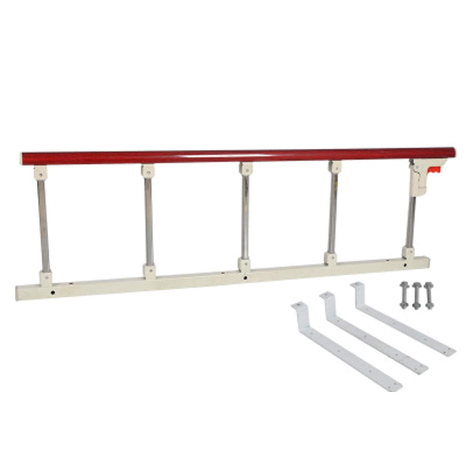 Sturdy Foldable Bed Rails for Adults - Portable Anti-Fall Bed Guardrail with Assist Handle | Safety Bed Rail for Elderly & Handicap | Perfect for Home Care, Hospitals & Mobility Assistance