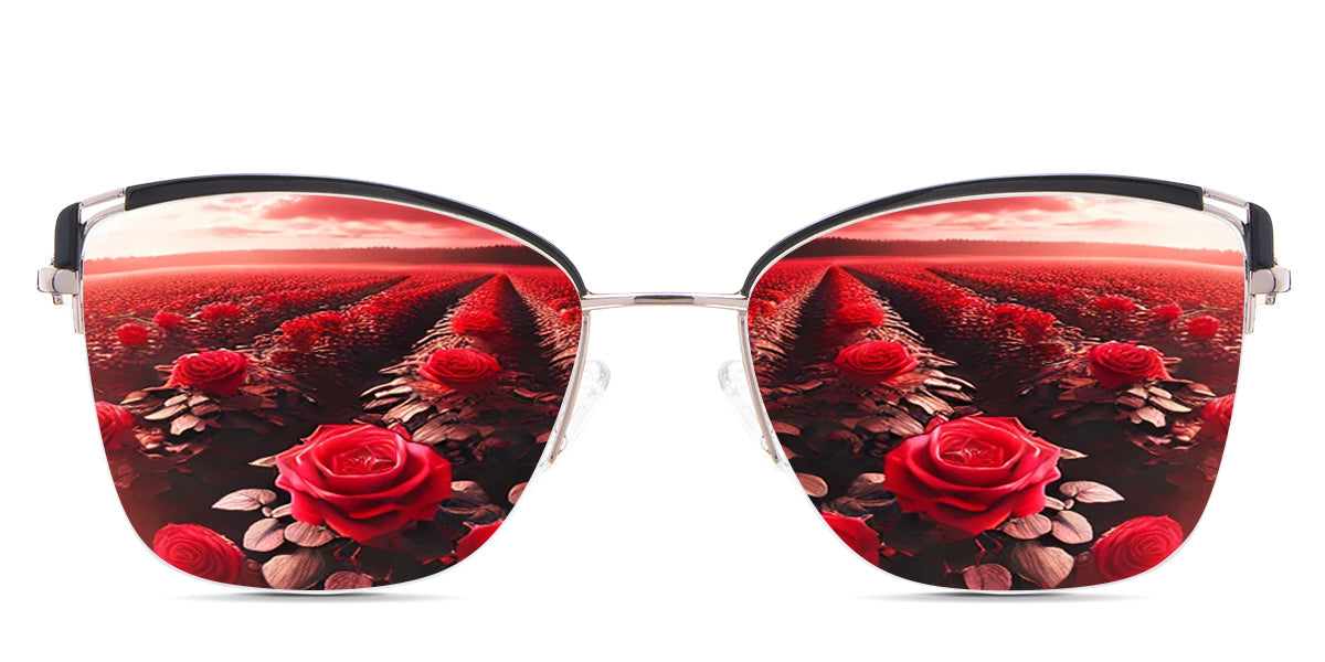 Phoebe Women's Prescription Polarized Sunglasses - UV Protection, Fashionable & Comfortable for Driving, Outdoor Activities & Daily Wear