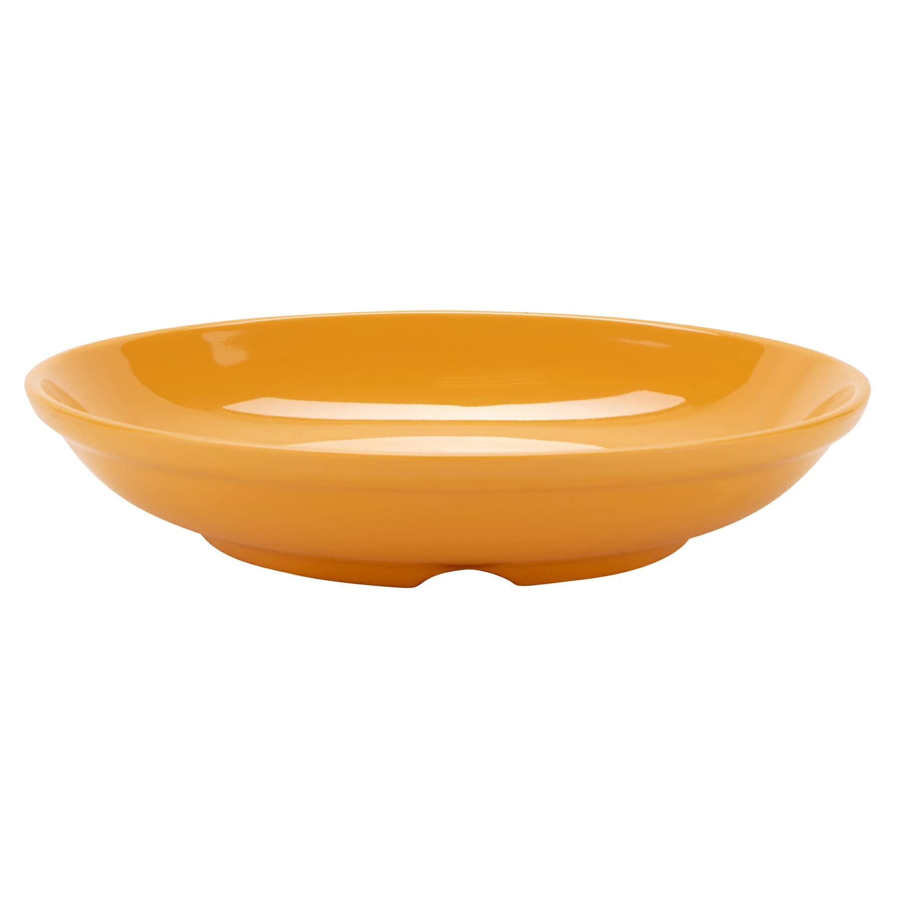 G.E.T. B-875-TY Diamond Mardi Gras Collection - 12-Pack Yellow 27.9 oz Melamine Bowls for Parties, Picnics & Outdoor Dining | Durable & Lightweight Dishware
