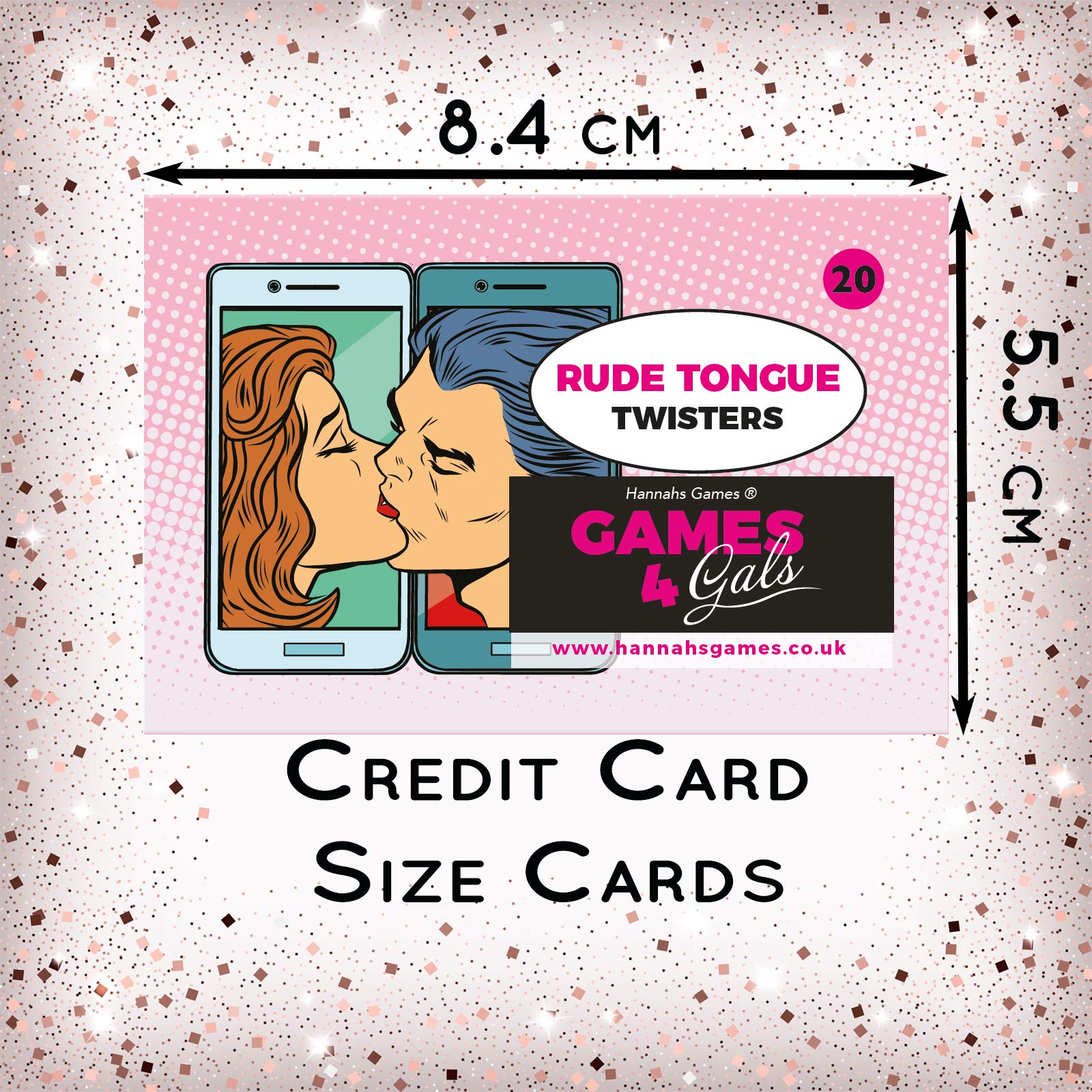 Fun Rude Tongue Twisters Drinking Game for Adults & Hen Parties