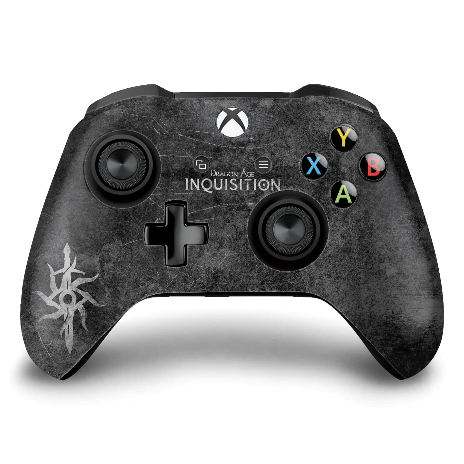 Official EA BioWare Dragon Age Inquisition Symbol Vinyl Sticker - Gaming Skin Decal Compatible with Xbox One S/X Controller - Perfect for Customizing Gaming Gear & Collectibles