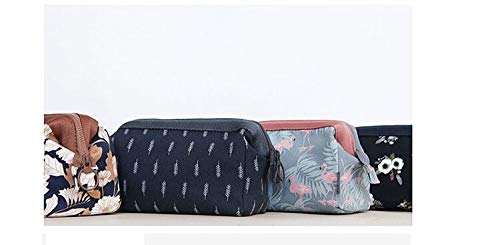 TREXEE Women's Travel Toiletry Bag - Waterproof Makeup Organizer & Cosmetic Case with Multiple Pockets, Perfect for Grooming Essentials on Vacation, Gym, or Daily Use (Blue)