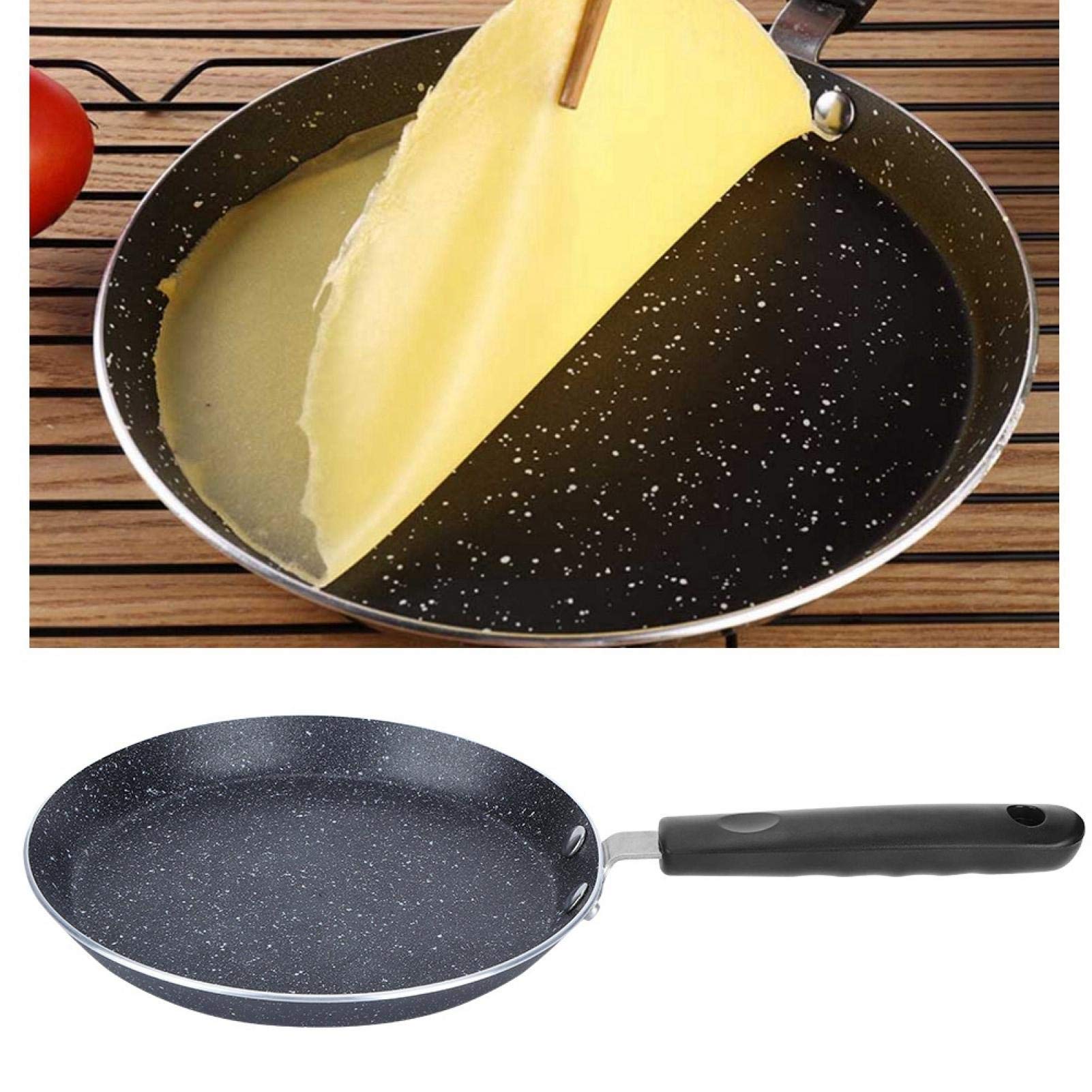 Non-Stick Induction Cooking Pan - 6 Inch Heat-Resistant Grill Skillet for Eggs, Pancakes & More | Perfect for Electric, Ceramic & Induction Stoves | Ideal for Home Kitchen, Camping & Small Space Cooking