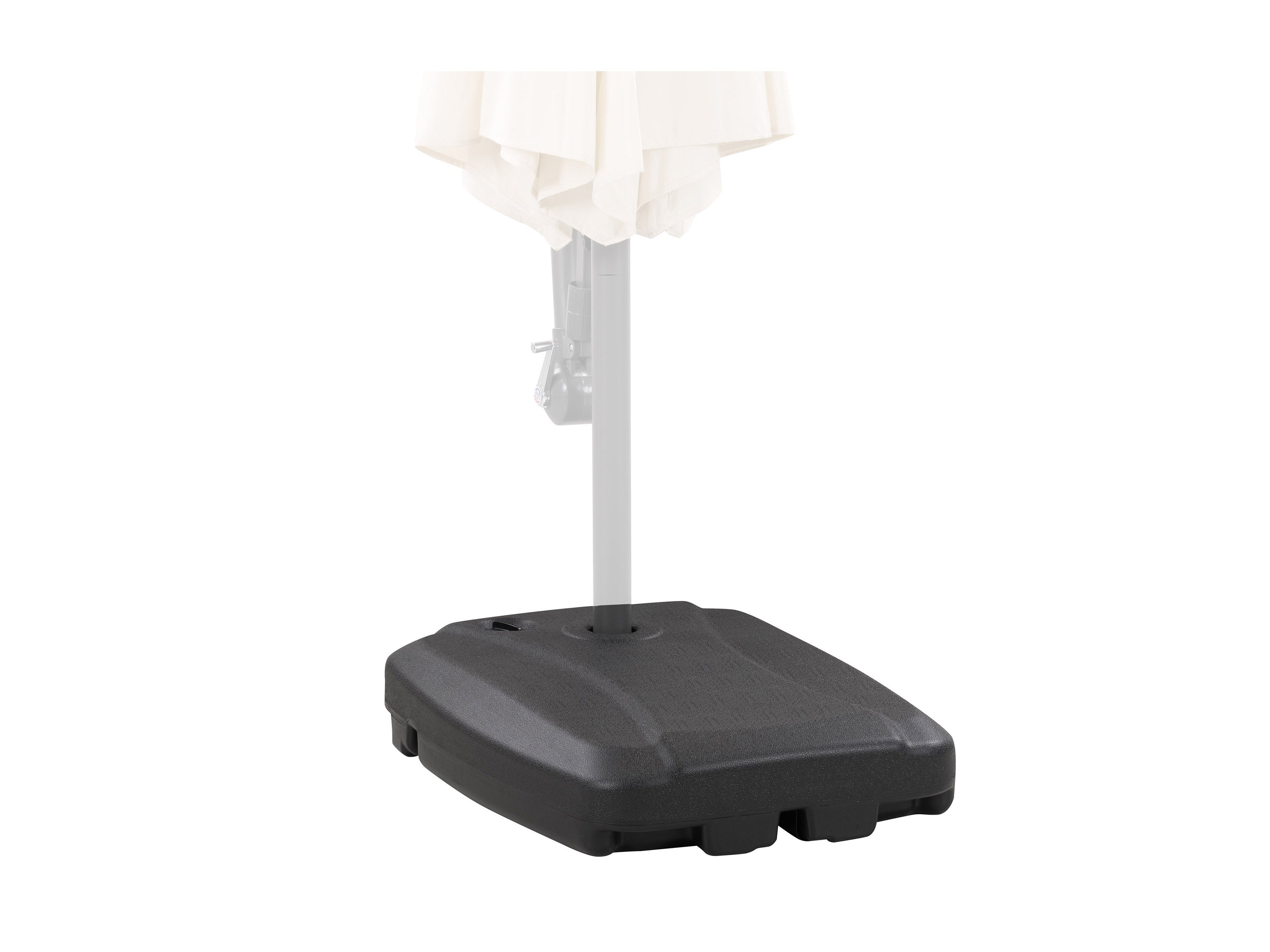 Heavy Duty Wheeled Umbrella Base - Portable Outdoor Patio Umbrella Stand for Garden, Poolside & Deck - Durable & Easy to Move