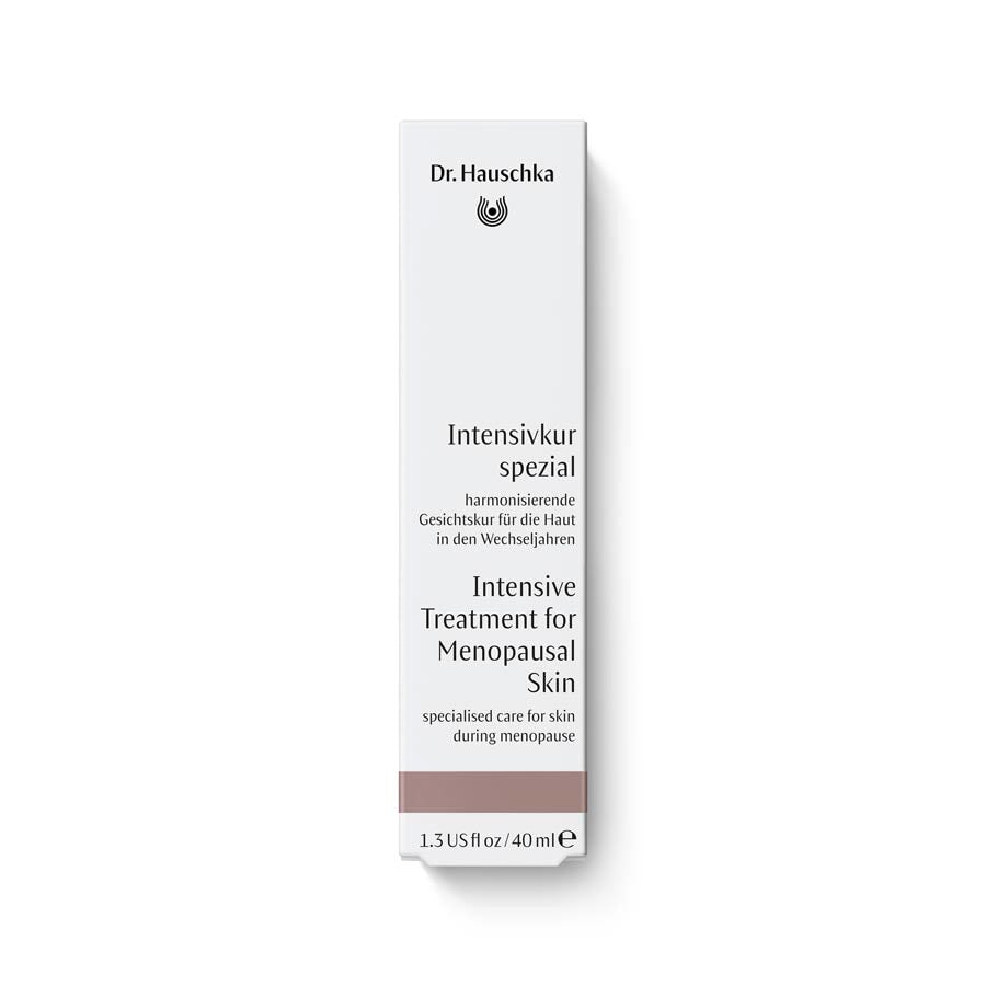 Dr. Hauschka Intensive Menopause Skin Treatment - Hydrating & Anti-Aging Face Cream for Dry, Sensitive Skin - Perfect for Nighttime Skincare Routine & Hormonal Skin Care