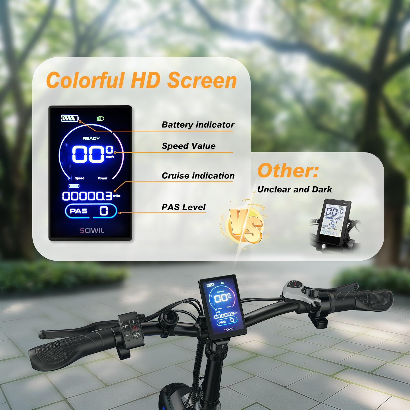 1000W Folding Electric Bike for Adults - 48V 20AH Removable Battery, 30+MPH Speed, 80 Miles Range, 20
