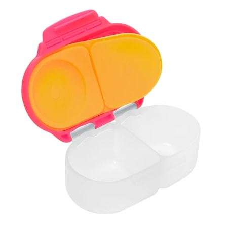 b.box Snack Box for Kids | Leak-Proof & BPA-Free Food Container | Strawberry Shake Design | Perfect for School Lunches, Travel & On-the-Go Snacks