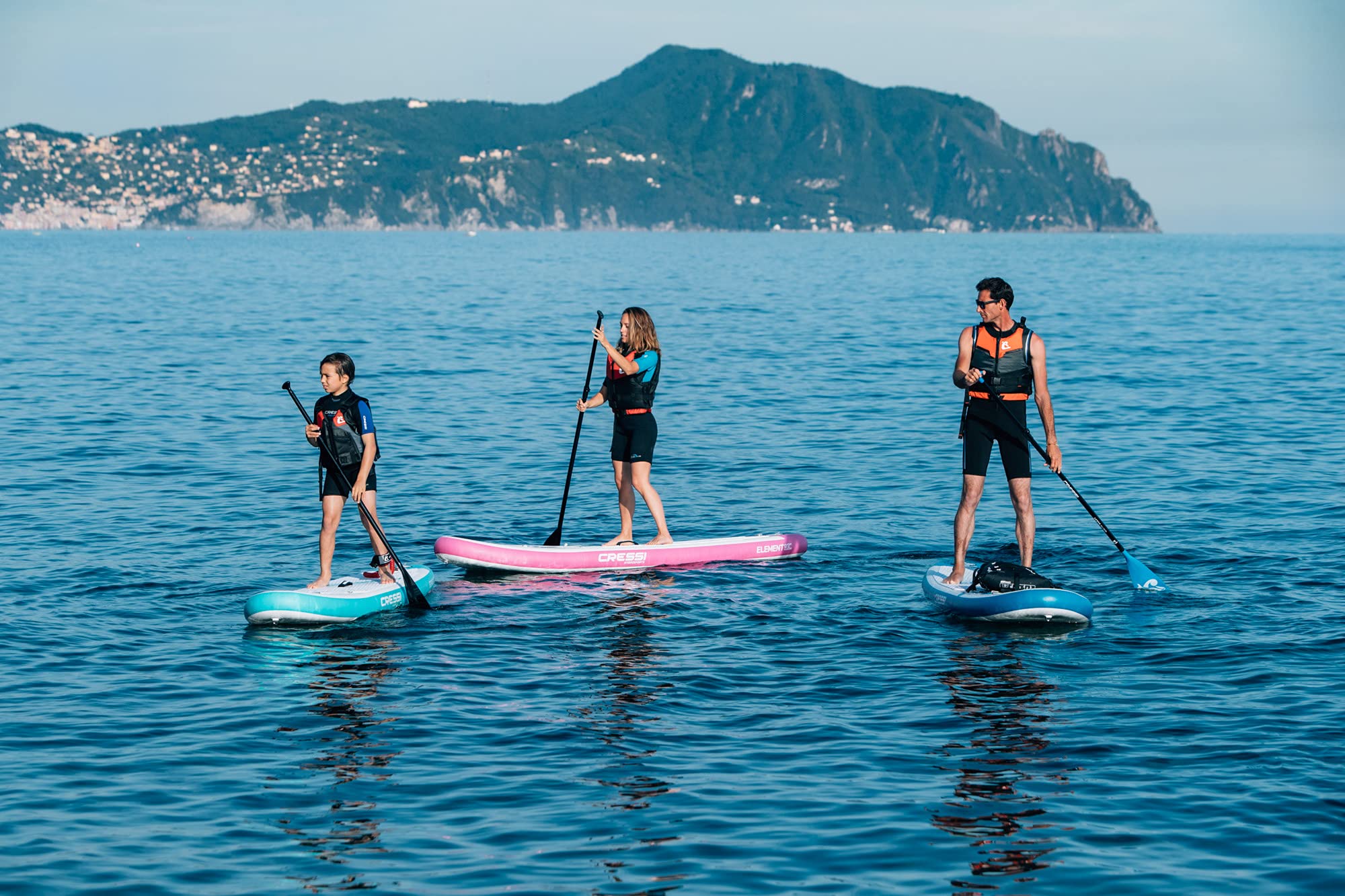 **Cressi Inflatable Stand Up Paddle Board (SUP) Set - Includes Pump, Paddle & Backpack - Double Wall Construction - 264 lb Weight Capacity - Multiple Sizes - Perfect for Lakes, Rivers & Ocean Paddling**