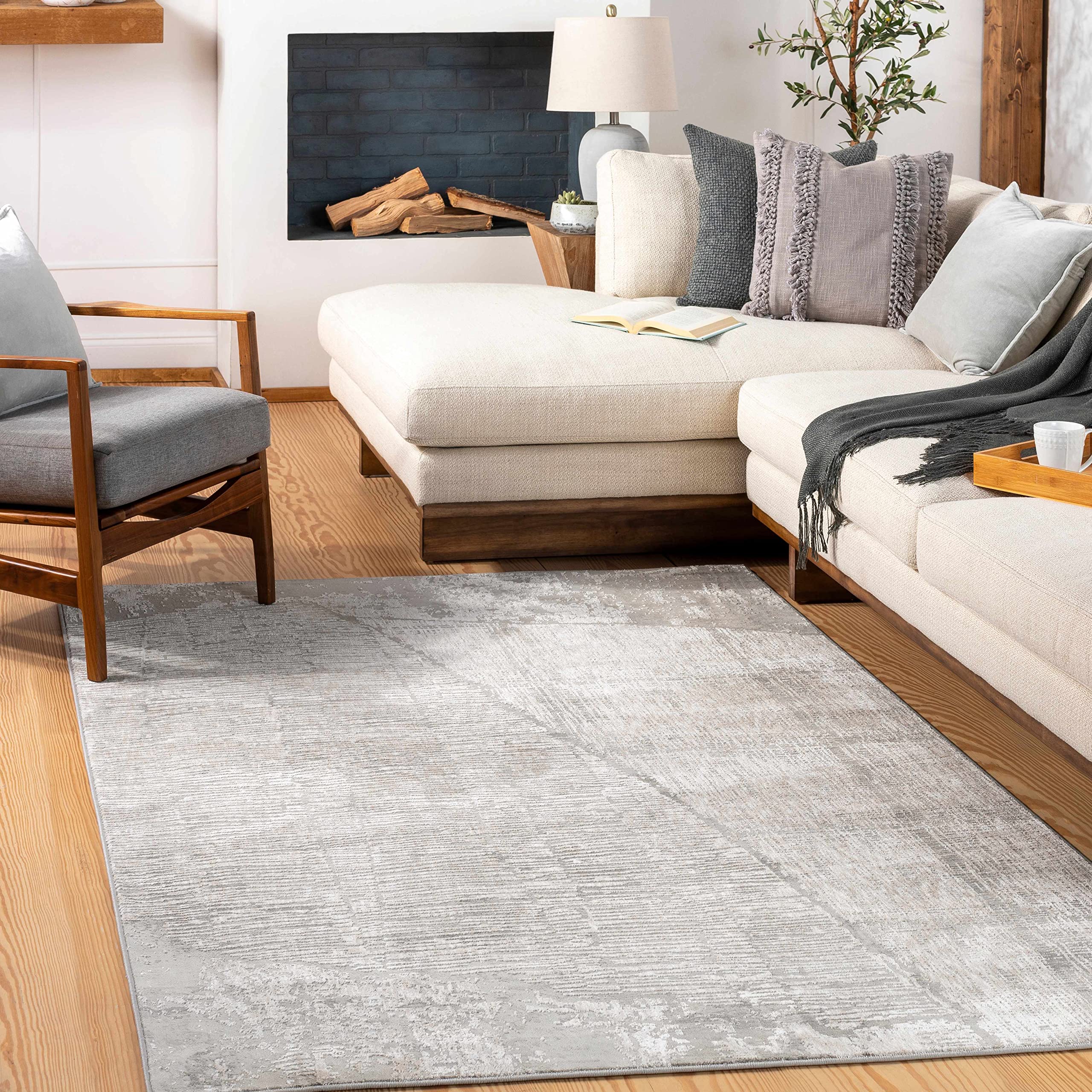 Hauteloom Leeco Modern Area Rug 5' x 7'3
