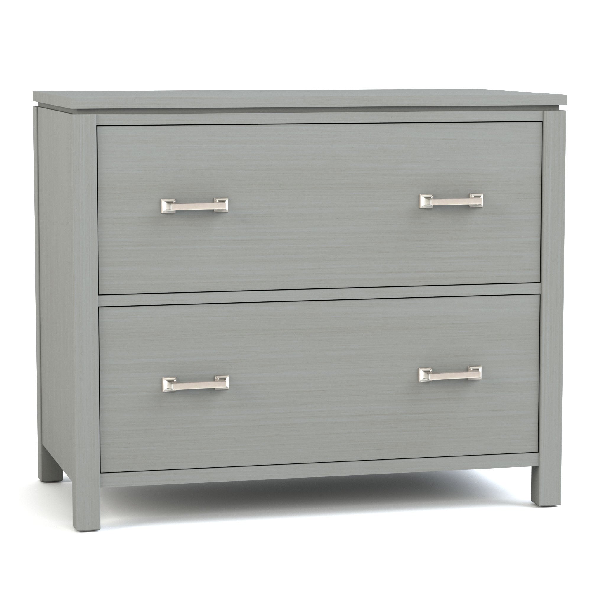 Dwyer Two Drawer File Cabinet - Metal Office Storage Solution for Documents & Folders - Perfect for Home Office, School, or Workplace Organization
