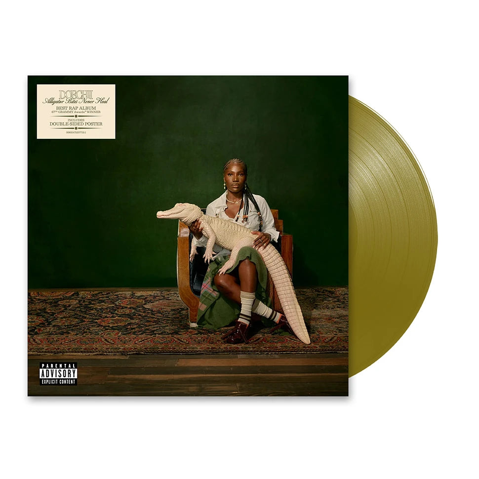 Doechii - Alligator Bites Never Heal (Gold Vinyl Edition) | Limited Edition Collectible Record | Perfect for Vinyl Collectors & Music Enthusiasts