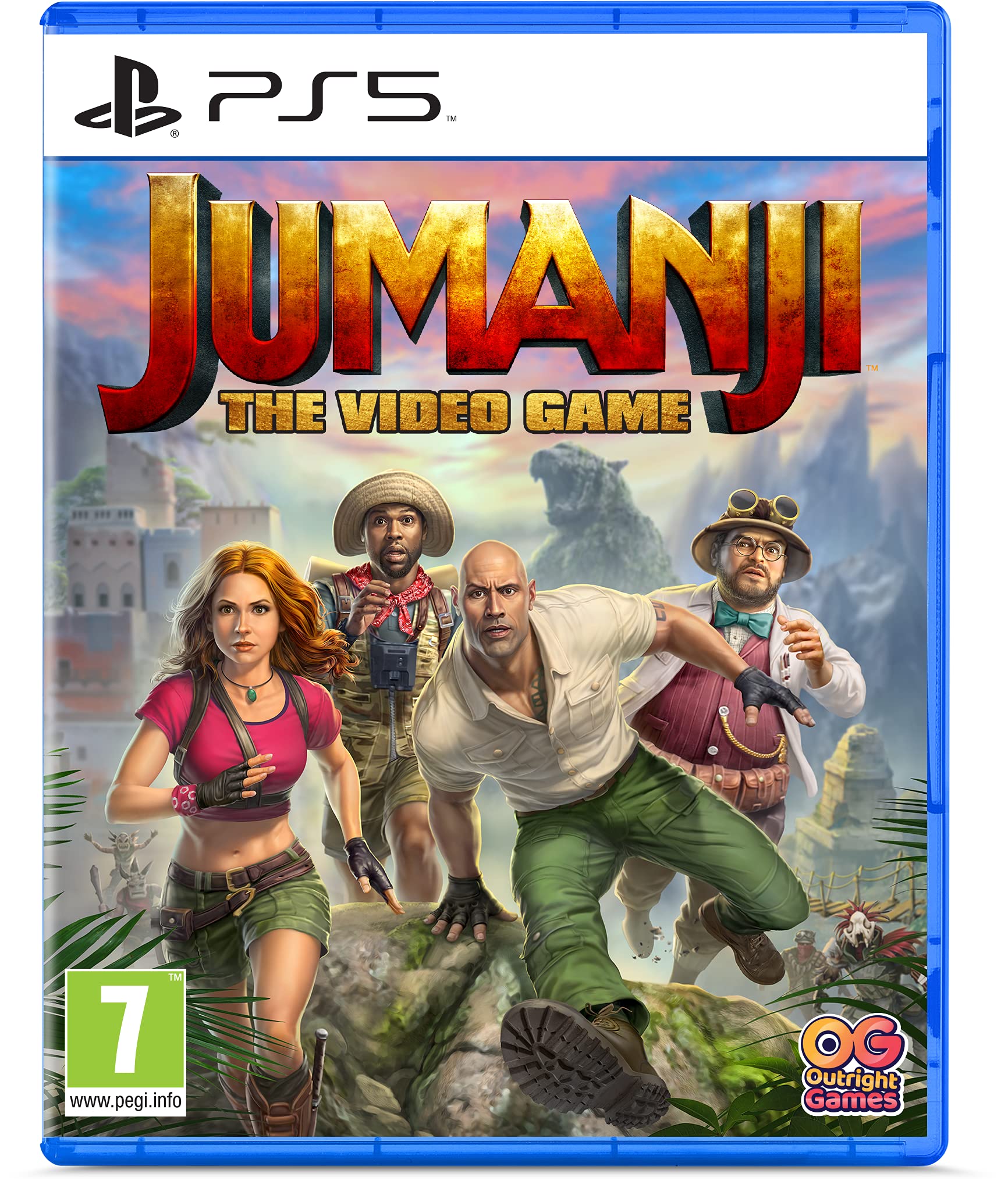 Jumanji The Video Game for PS5 - Action-Adventure Game Based on the Hit Movie - Perfect for Family Game Nights & Adventure Fans