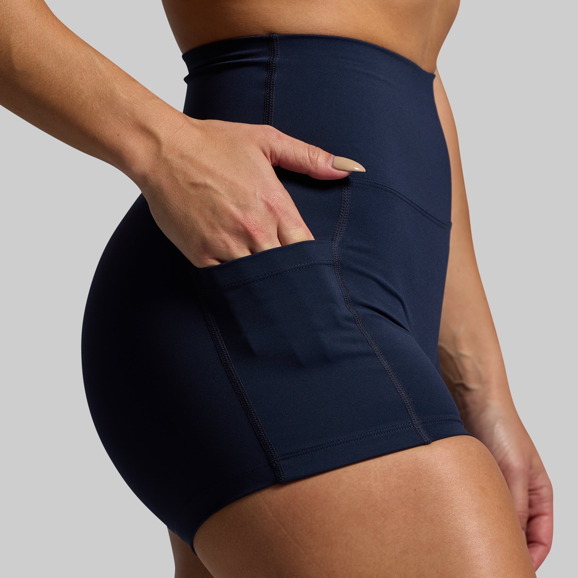 Synergy Short (BP Navy) - Comfortable & Stylish Men's Active Shorts for Running, Gym & Casual Wear