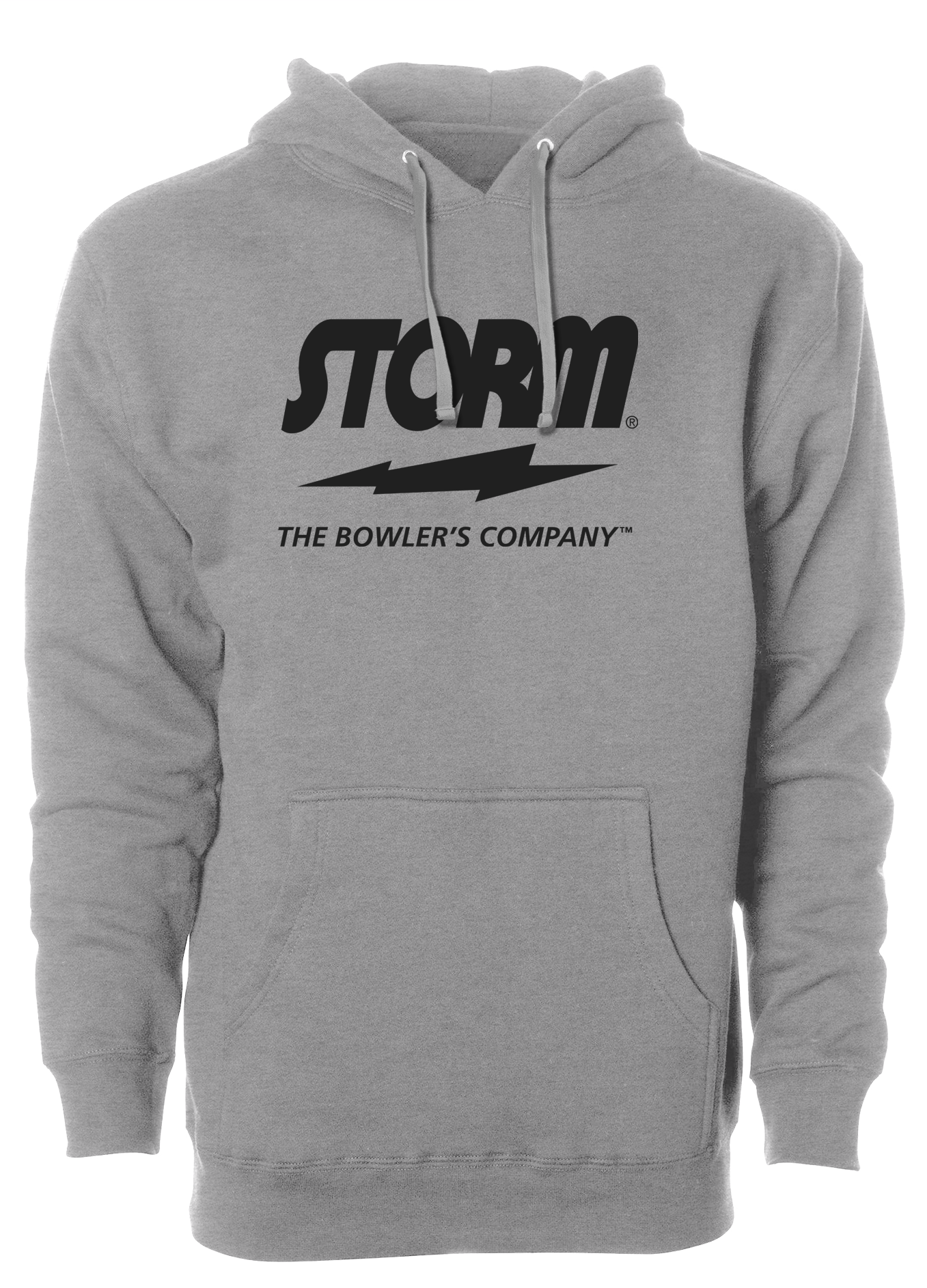 Storm The Bowler's Company Hoodie Black - Premium Bowling Hooded Sweatshirt for Men & Women - Perfect for Bowling Leagues, Tournaments & Casual Wear