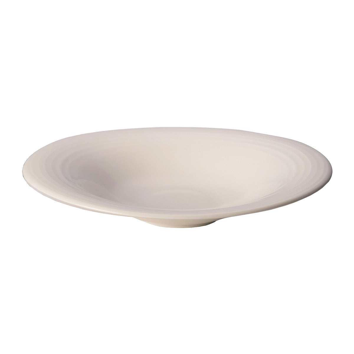 Ariane 020364 Artisan Wide Rim Bowl - 17 oz Ceramic Serving Bowl Set of 6 in Creme - Perfect for Salads, Pasta, Soup & Desserts - Elegant Tableware for Restaurants, Catering & Home Dining