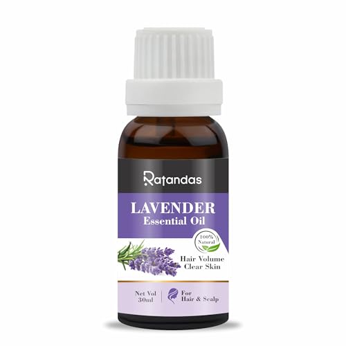 Organic Rosemary Essential Oil for Hair Growth & Scalp Health - Strengthens, Moisturizes & Nourishes Hair & Skin - 100% Pure Rosemary Oil 30ml with Lavender Scent - Perfect for Aromatherapy, Massage & DIY Beauty Products