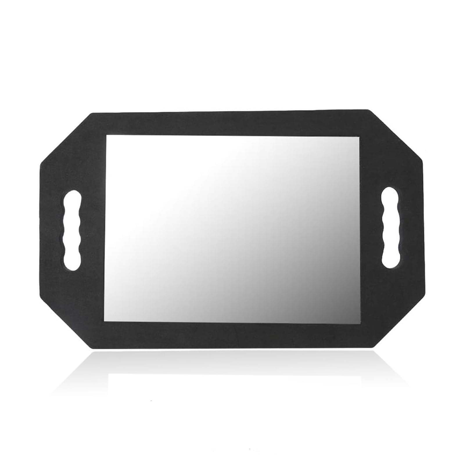Professional Double Handle Hairdresser Back Mirror for Salon & Barber Styling - Perfect for Hair Cutting, Coloring, and Styling in Beauty Salons & Home Use