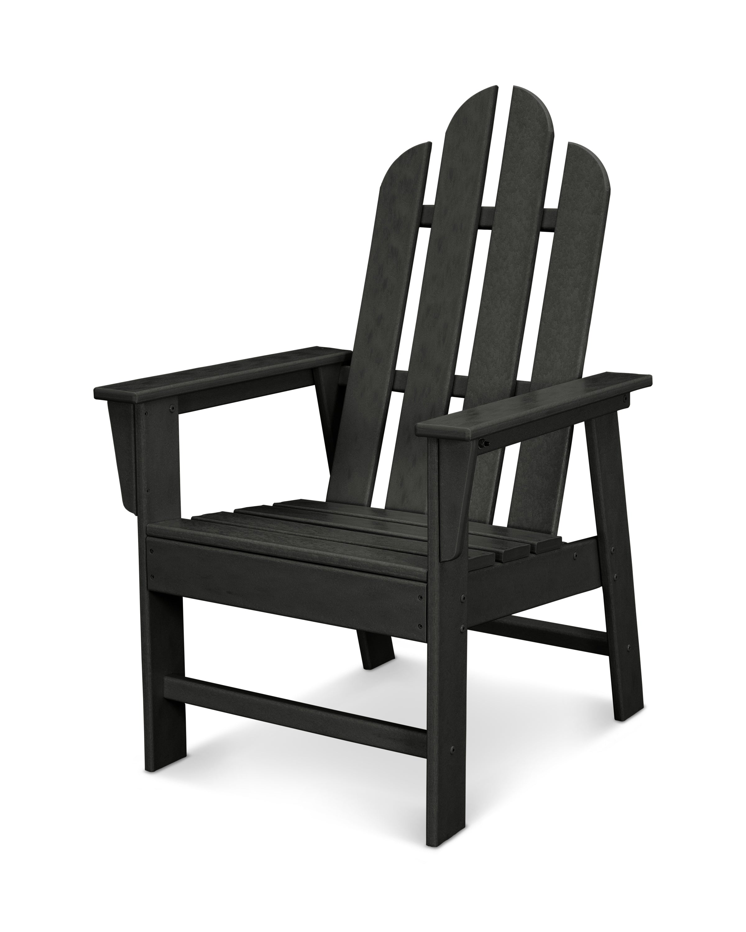POLYWOOD Long Island Dining Chair - Durable Outdoor & Indoor Furniture - Weather-Resistant Adirondack-Style Seat - Perfect for Patio, Deck, Garden, and Poolside Use