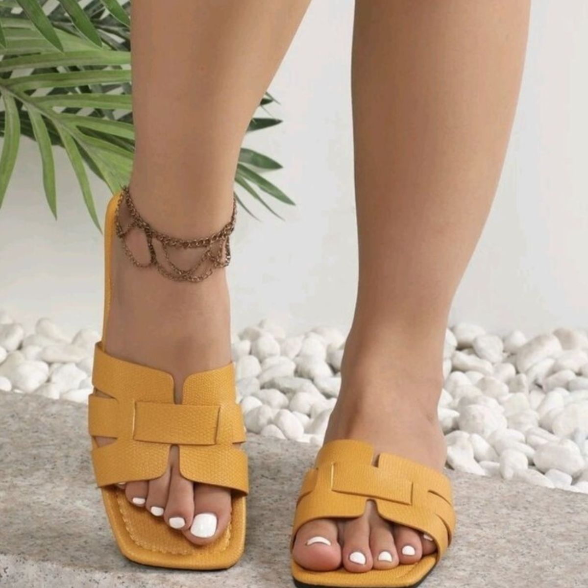 Comfortable Open Toe Flat Sandals for Women - Breathable Summer Casual Shoes | Perfect for Beach, Walking & Vacation