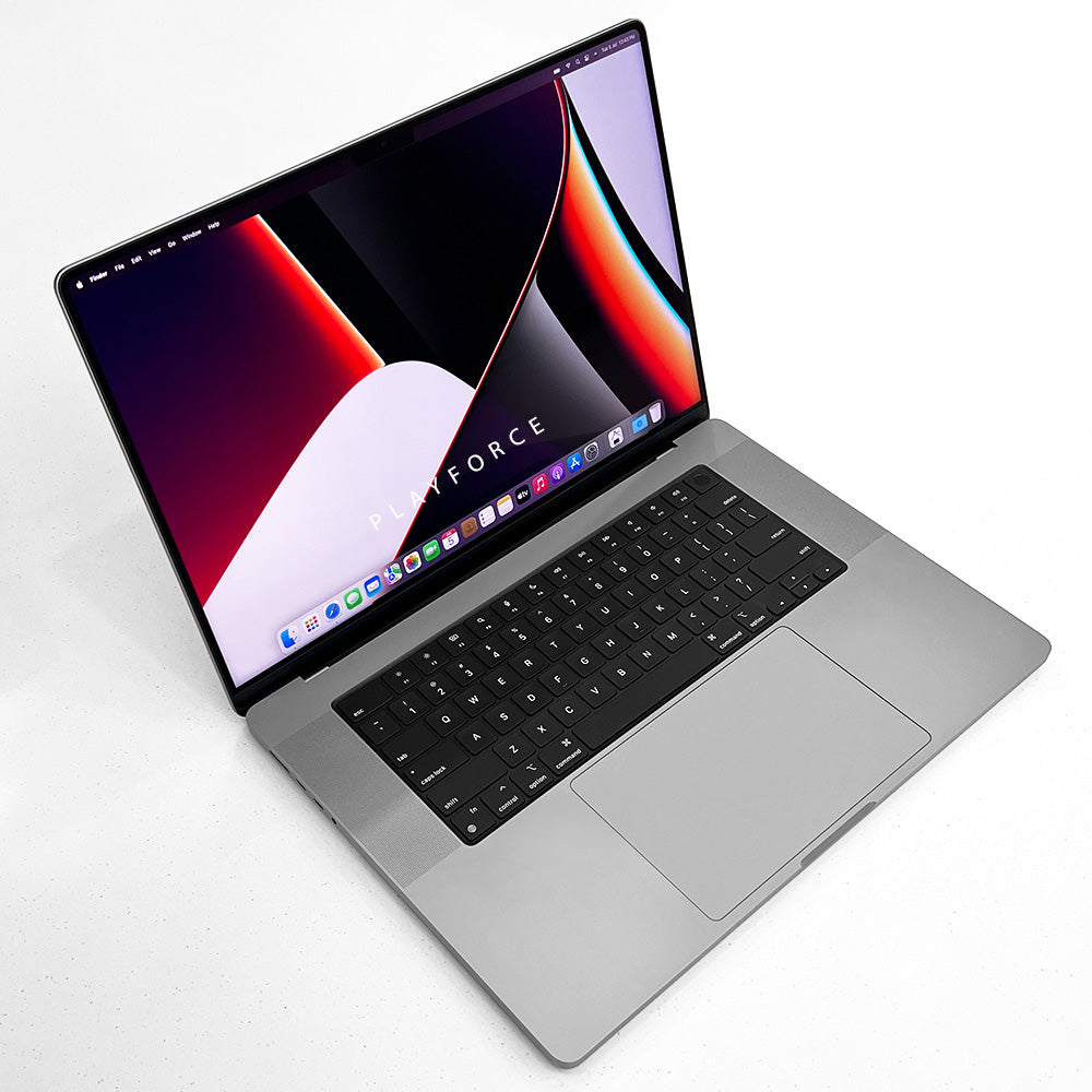 Apple MacBook Pro 16-inch Laptop with M1 Pro Chip, 16GB RAM, 512GB SSD - Space Gray (Includes AppleCare+) - Perfect for Creative Professionals, Video Editing & Graphic Design