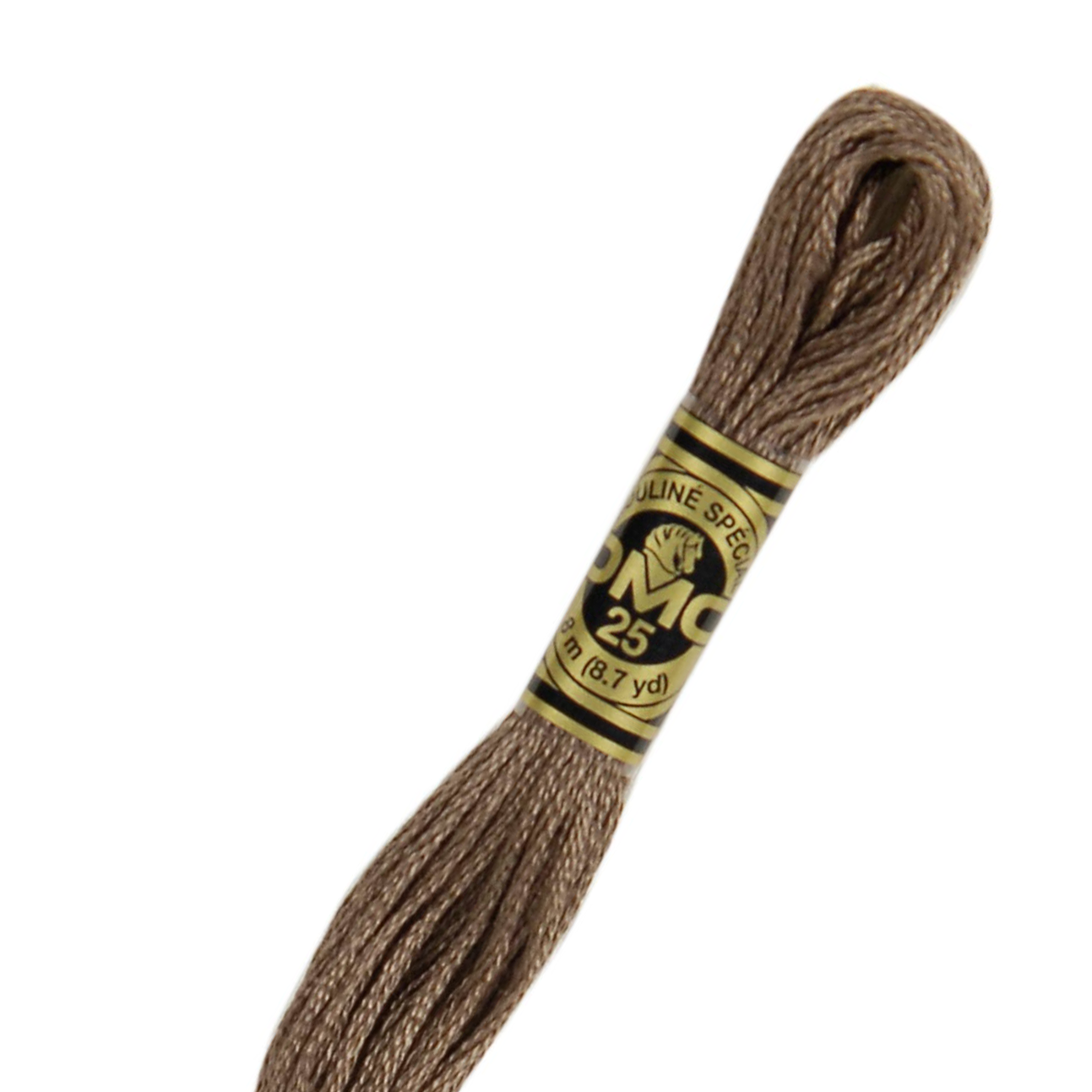 DMC 08 Cotton Embroidery Floss - 100% Mercerized Cotton Thread for Hand Embroidery, Cross Stitch & Needlework (45 Yards) - Perfect for DIY Crafts, Scrapbooking & Fabric Art Projects