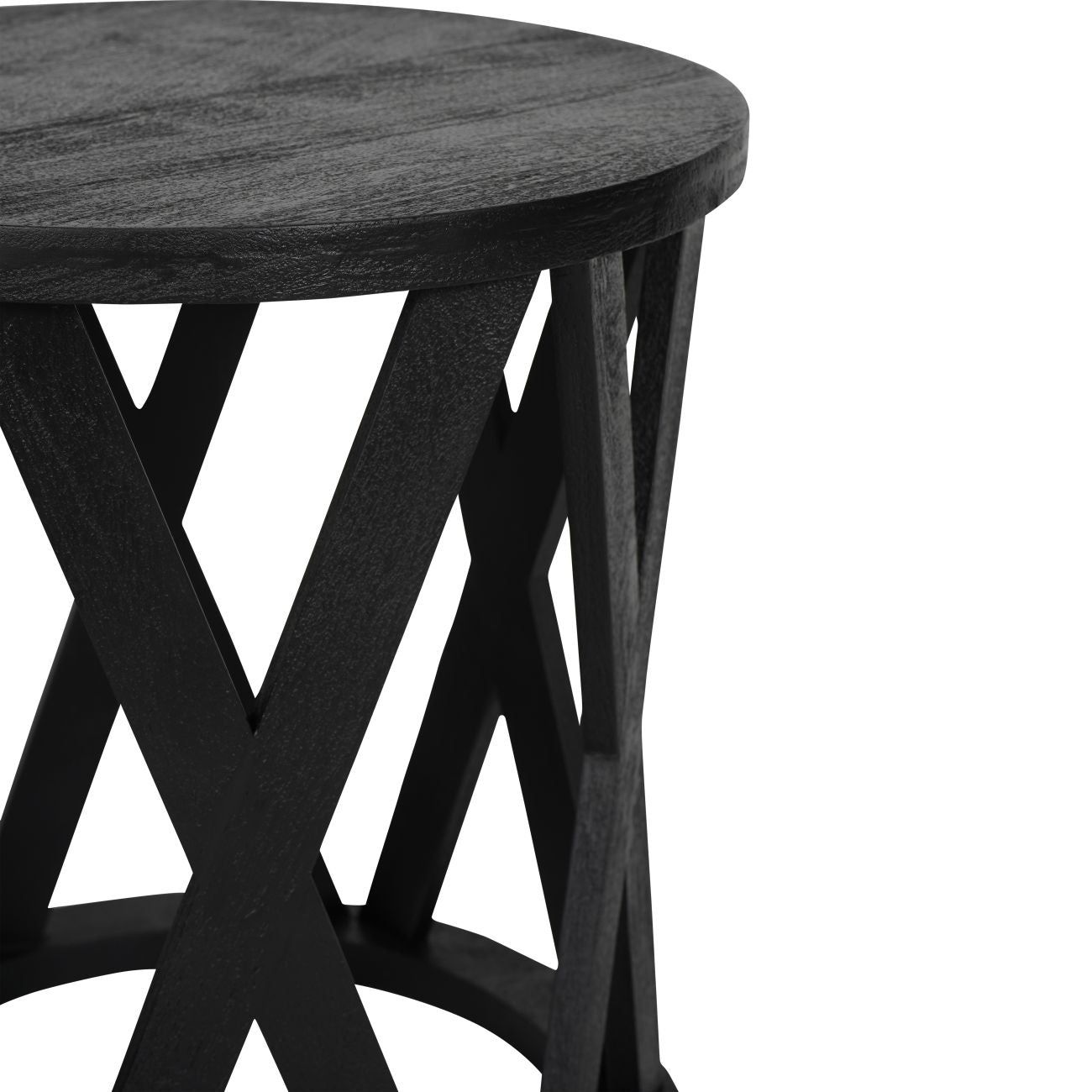 Solid Wood Nesting Side Tables Set of 2 - Modern End Tables for Living Room, Bedroom - Space Saving Furniture for Small Spaces - Cali Collection - Limited Time Offer