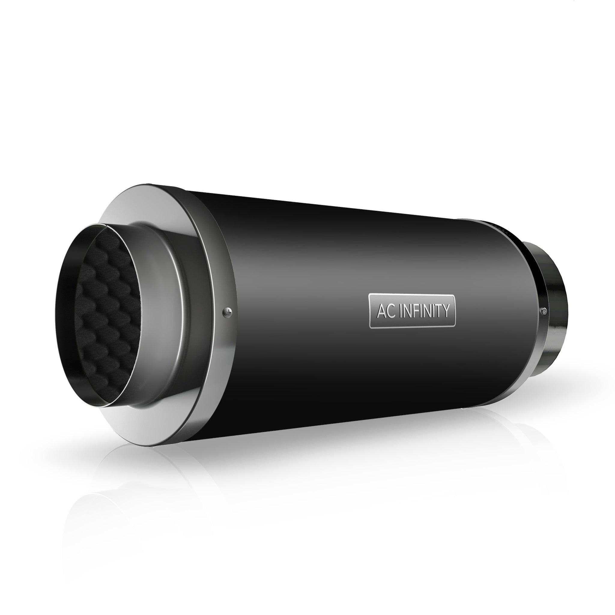 6 Inch (150mm) Inline Duct Fan Silencer by AC Infinity - Quiet Airflow Solution for Grow Tents, HVAC Systems & Home Ventilation