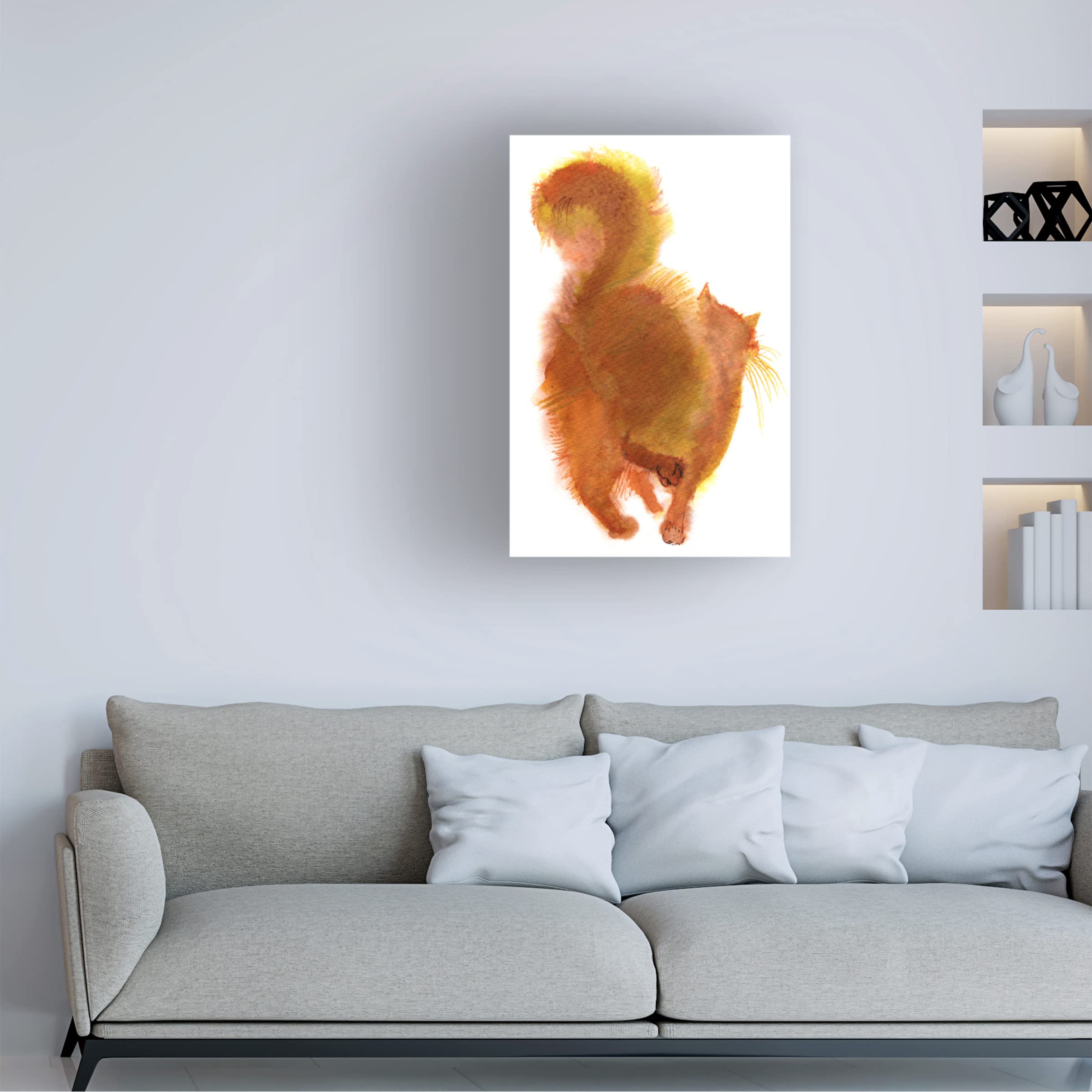 Trademark Fine Art 'Sunny' by Elena Bolgova - Vibrant Floral Canvas Wall Art for Living Room, Bedroom & Office Decor