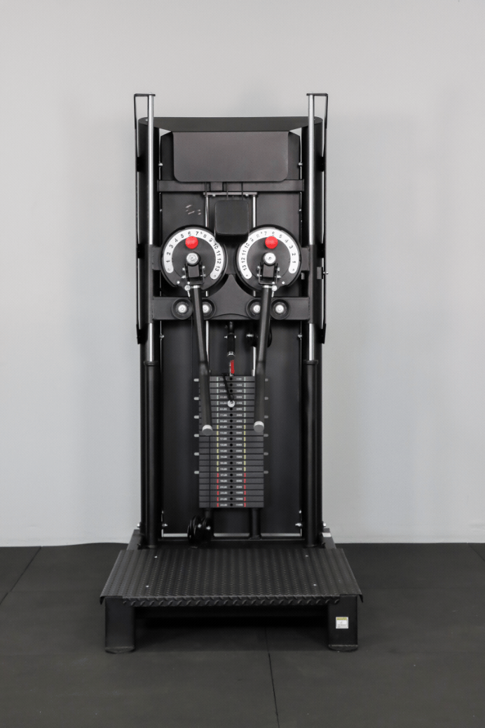 Body Iron Commercial Pro Standing Multi Flight - Heavy Duty Gym Equipment for Strength Training & Home Workouts | Perfect for Gyms, Fitness Studios & Personal Training