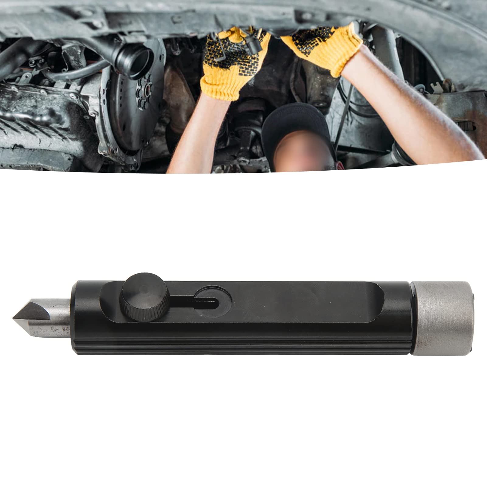 Heavy Duty Metal Brake Line Deburring Tool - 3/16