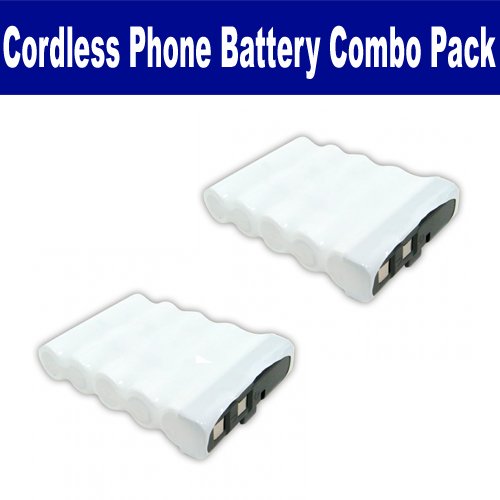 Energizer P7507 Cordless Phone Battery Combo Pack - 2 x UL910 Rechargeable Batteries for Home & Office Phones | Long-Lasting Power Solution