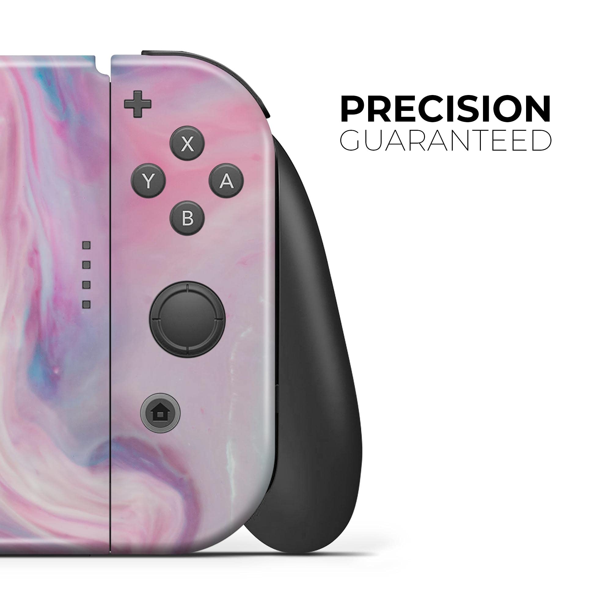 Nintendo Switch Dock Skin Decal - Scratch-Resistant Removable Vinyl Wrap Cover - Marble Color Paradise V2 - Perfect for Gaming Setup & Console Protection