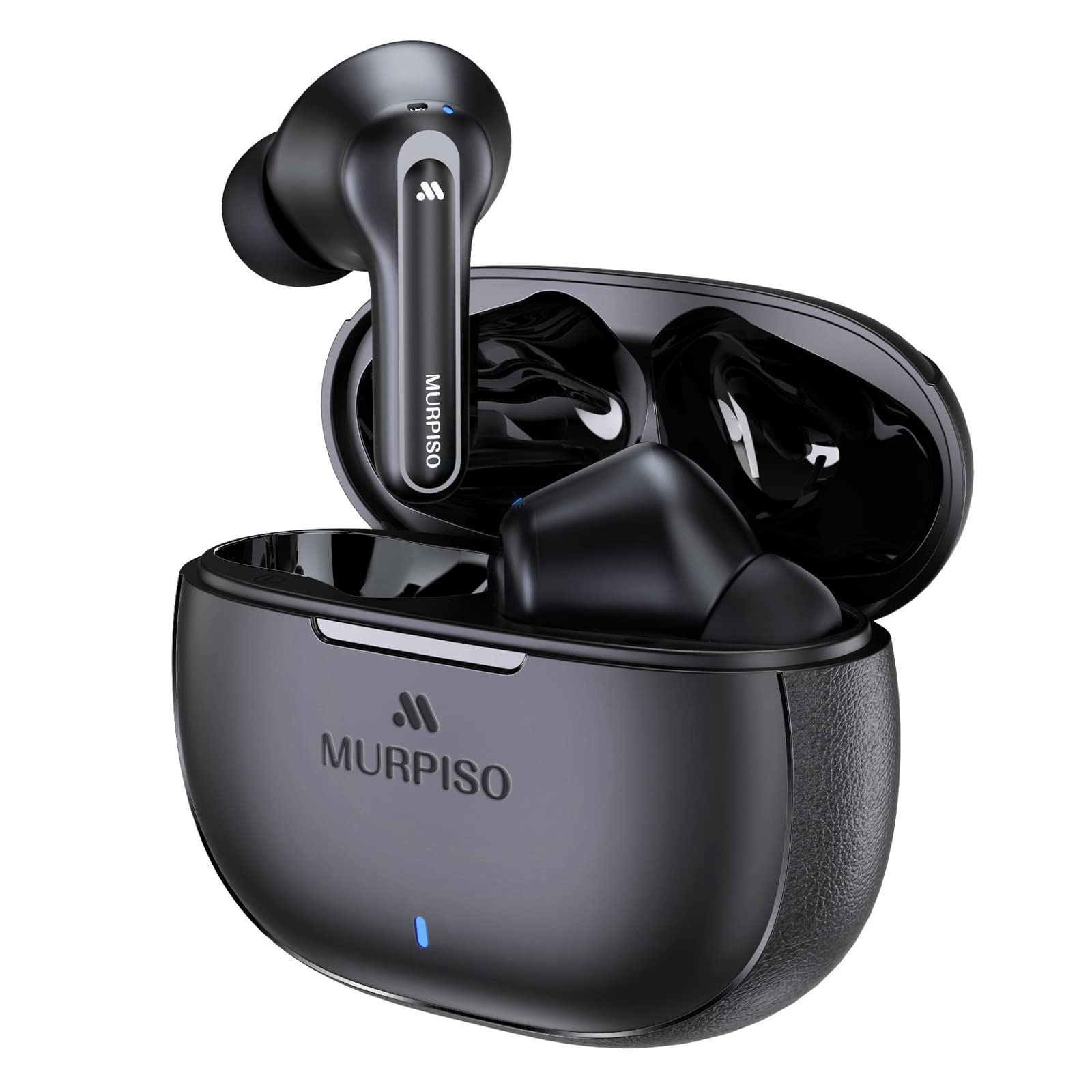 MURPISO Wireless Earbuds ANC Bluetooth 5.2, 35H Playtime IPX6 - for iPhone Android Gym Running