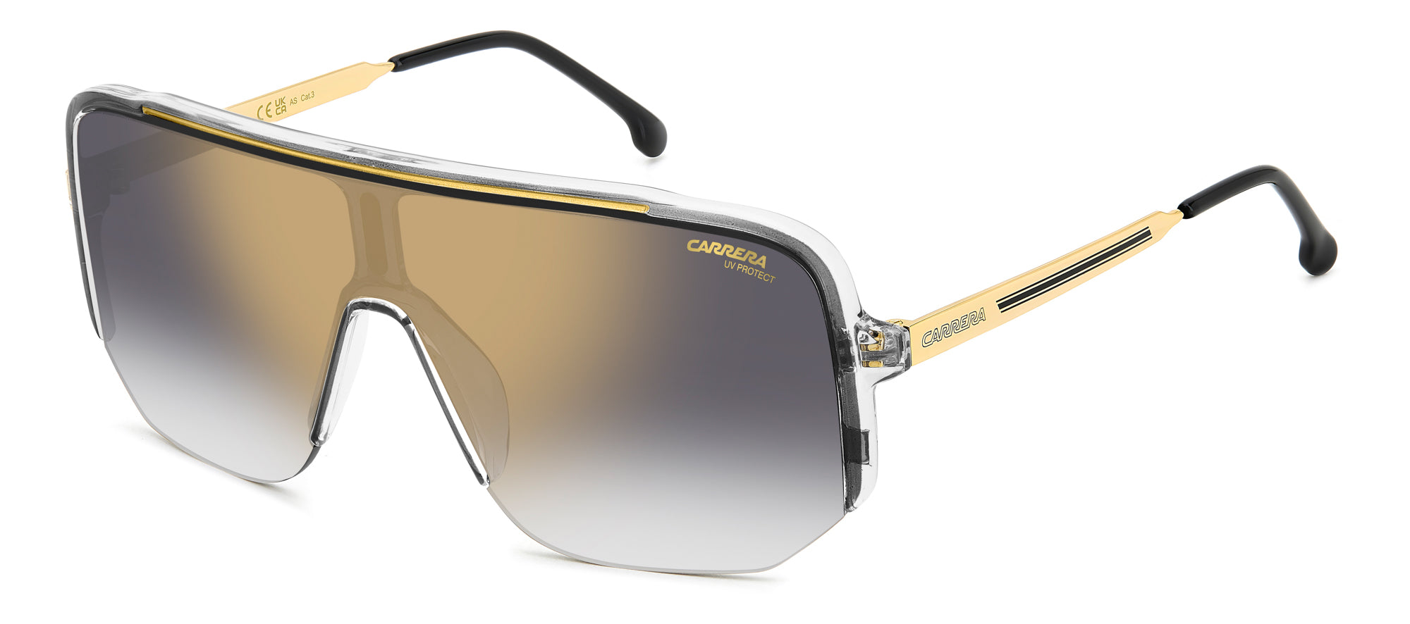 Carrera 1060S Sunglasses - Polarized UV Protection Aviator Style for Men & Women - Perfect for Driving, Outdoor Sports & Fashion Accessories