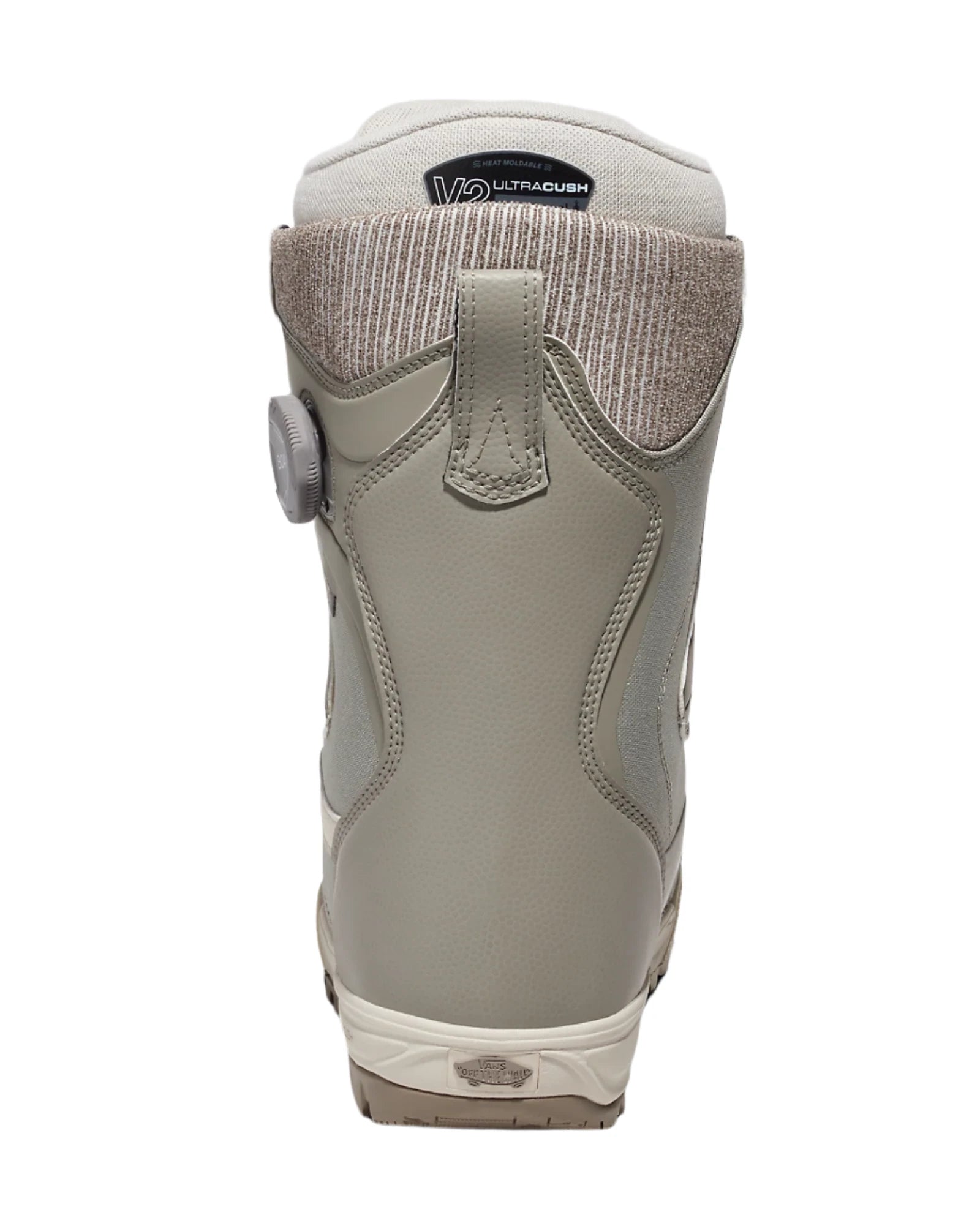VANS Women's Encore Pro Snowboard Boots - Khaki/White (2025) | Waterproof Winter Snowboarding Boots for Women | Perfect for Snow Parks & Mountain Slopes