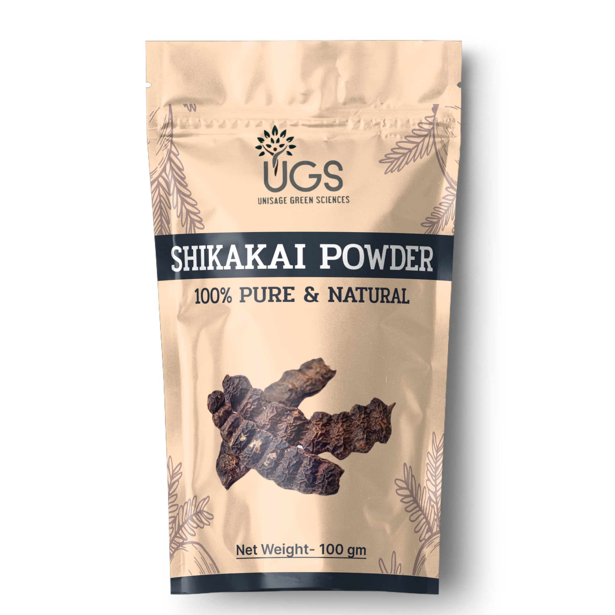 100% Pure & Natural Shikakai Powder (100g) - Best Ayurvedic Hair Conditioner & Cleanser for Stronger, Healthier Hair | Perfect for DIY Hair Masks, Scalp Treatments & Natural Hair Care Routine