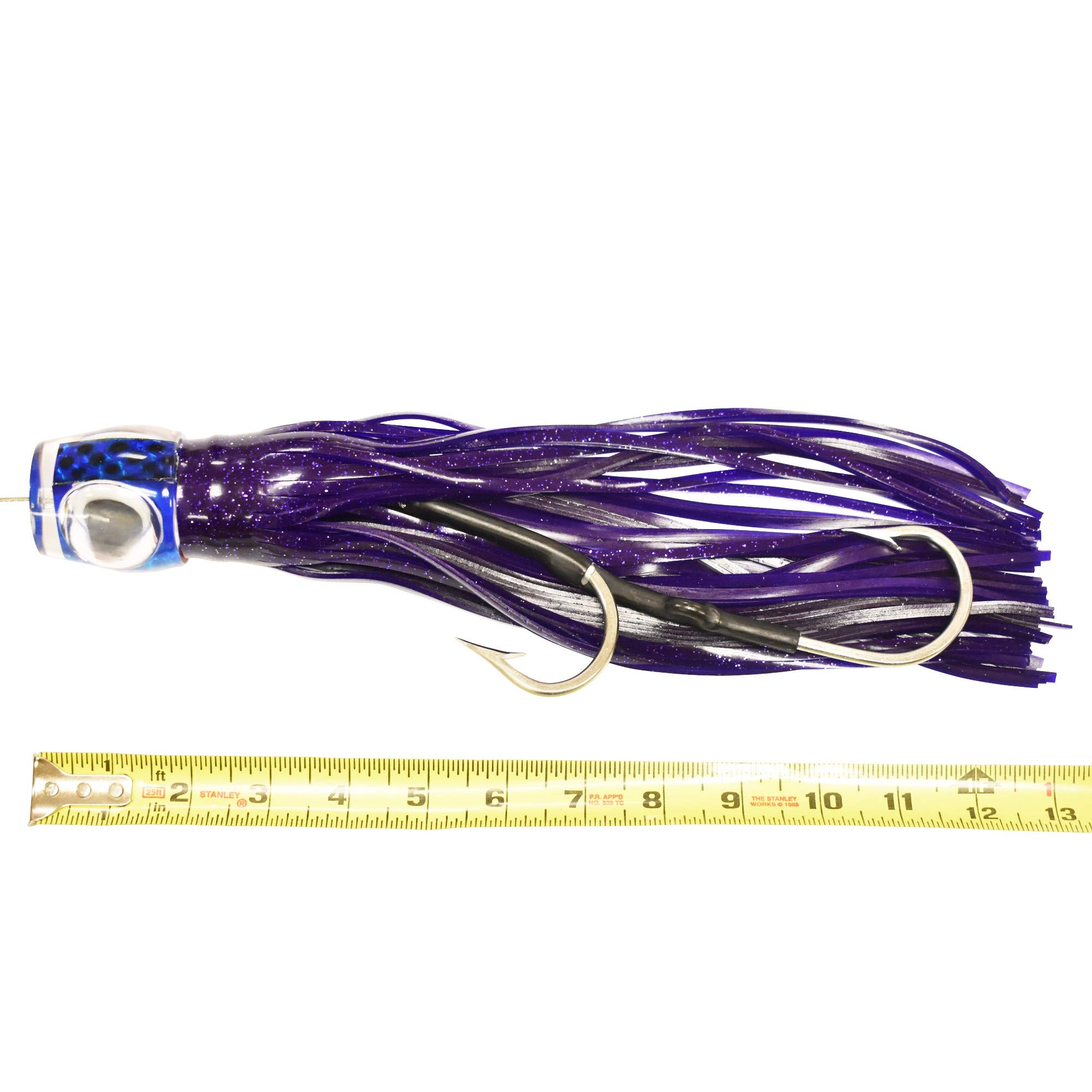 Wahoo Widow Maker Saltwater Fishing Lure - Cable Rigged Wahoo Lure for Saltwater Fishing - Perfect for Offshore Trolling and Big Game Fishing