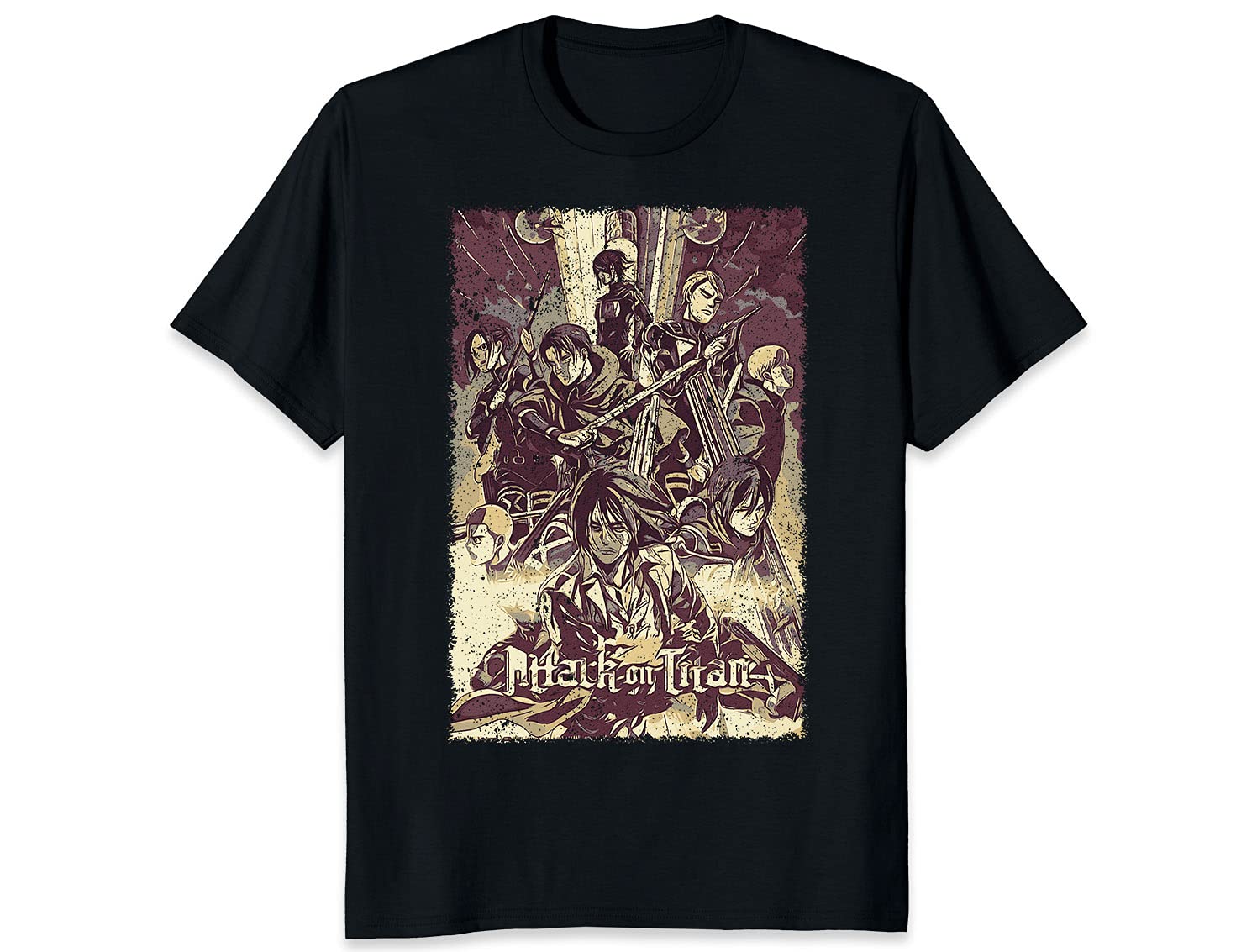 Attack On Titan Final Battle Anime T-Shirt for Men - The Comrades Graphic Tee | AOT Merchandise & Fan Gifts | Perfect for Cosplay, Conventions & Anime Lovers