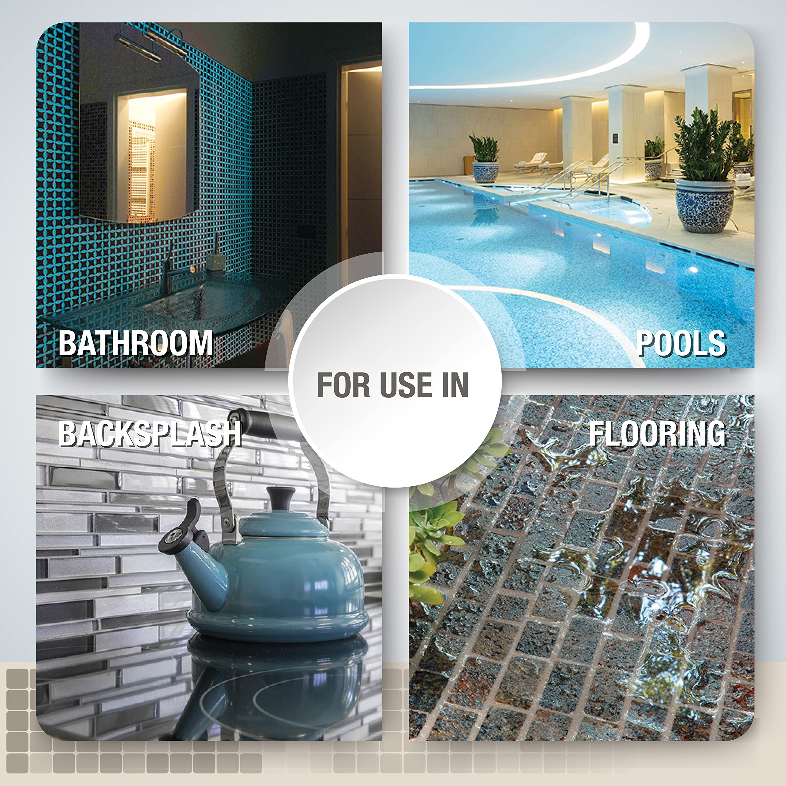 Litokol EpoxyElite EVO Epoxy Grout for Tile - Premium Beige Tile Doctor Grout (3-5kg/11lb) - Perfect for Bathroom, Kitchen & Home Office Tile Installation & Renovation Projects