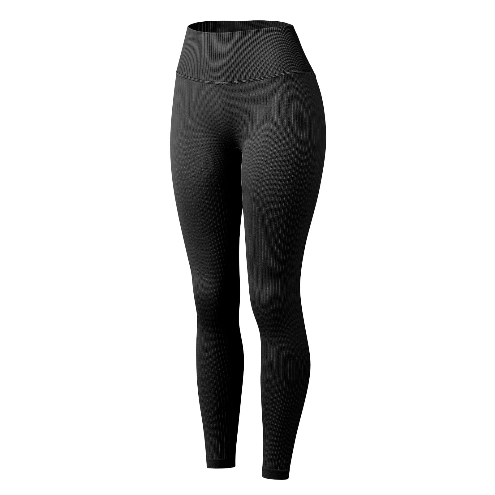 XIAOBU Women's High Waist Yoga Pants - Tummy Control Workout Leggings for Running & Gym