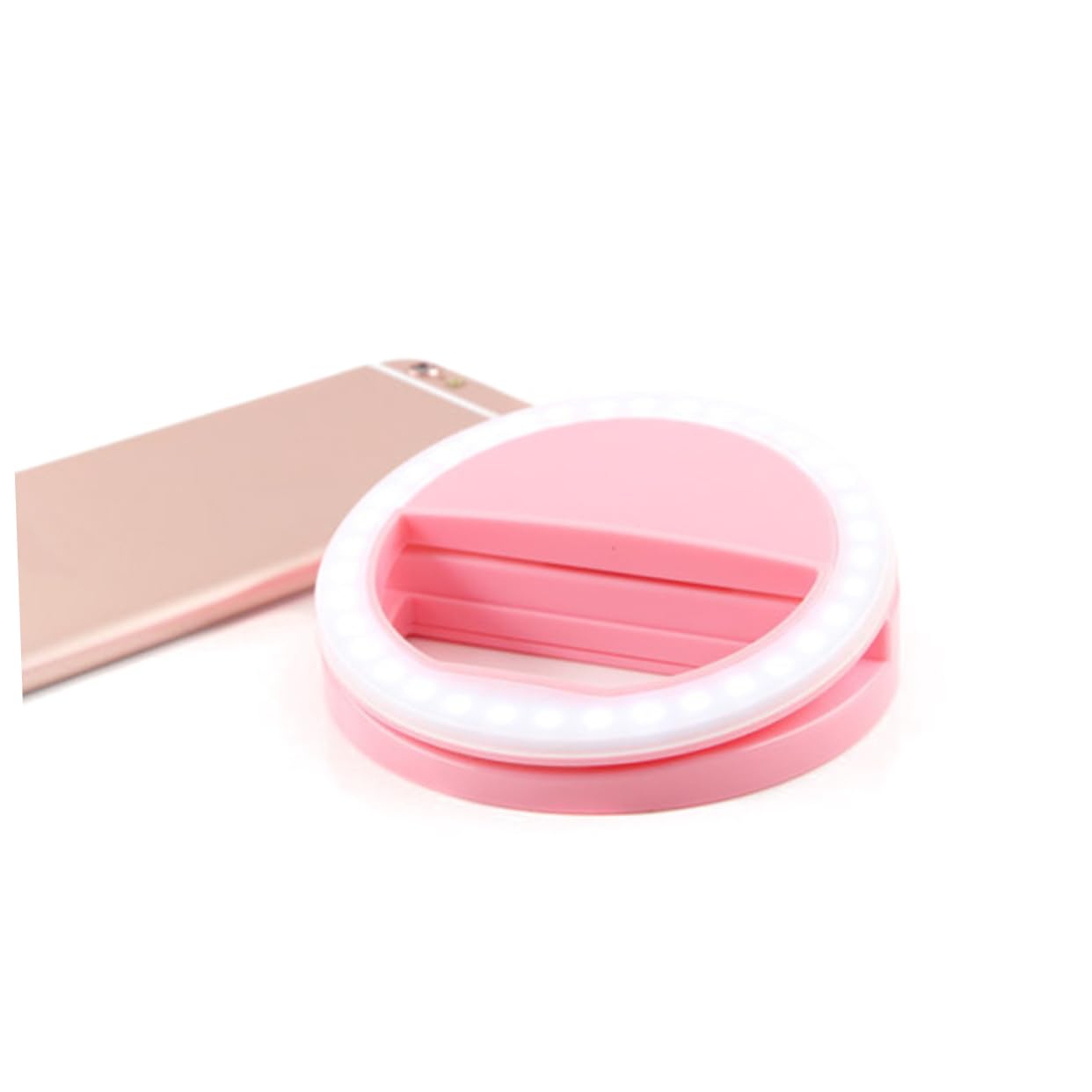 Mikikit 3-Pack Smart LED Selfie Ring Light with Beauty Fill Light for iPhone & Android Phones - Perfect for YouTube, TikTok Videos, Live Streaming & Makeup Photography