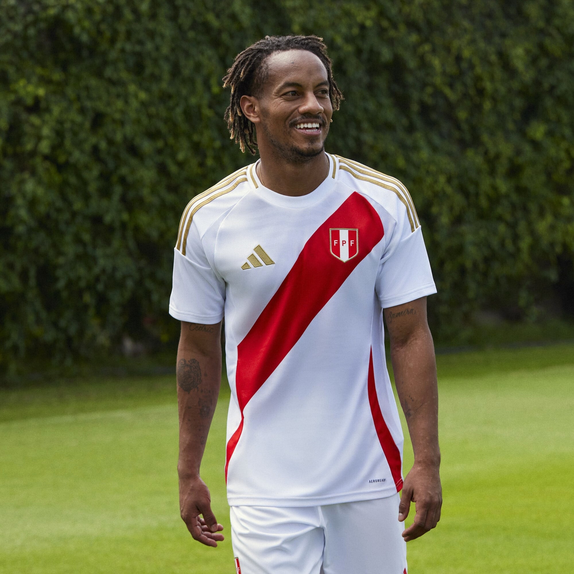 adidas Peru 2024 Stadium Home Soccer Jersey - Authentic Football Shirt for Men & Women - Perfect for Matches, Training, and Fan Support