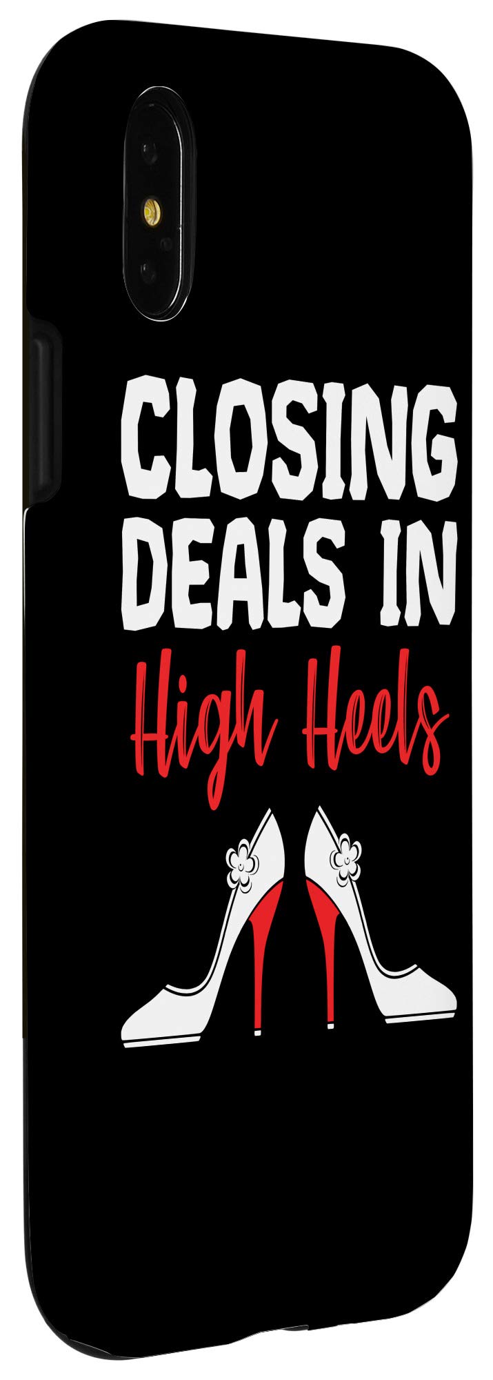 iPhone X/XS Funny Realtor & Broker Case - Premium Phone Cover for Closing Deals in Style | Perfect Gift for Real Estate Agents & Business Professionals