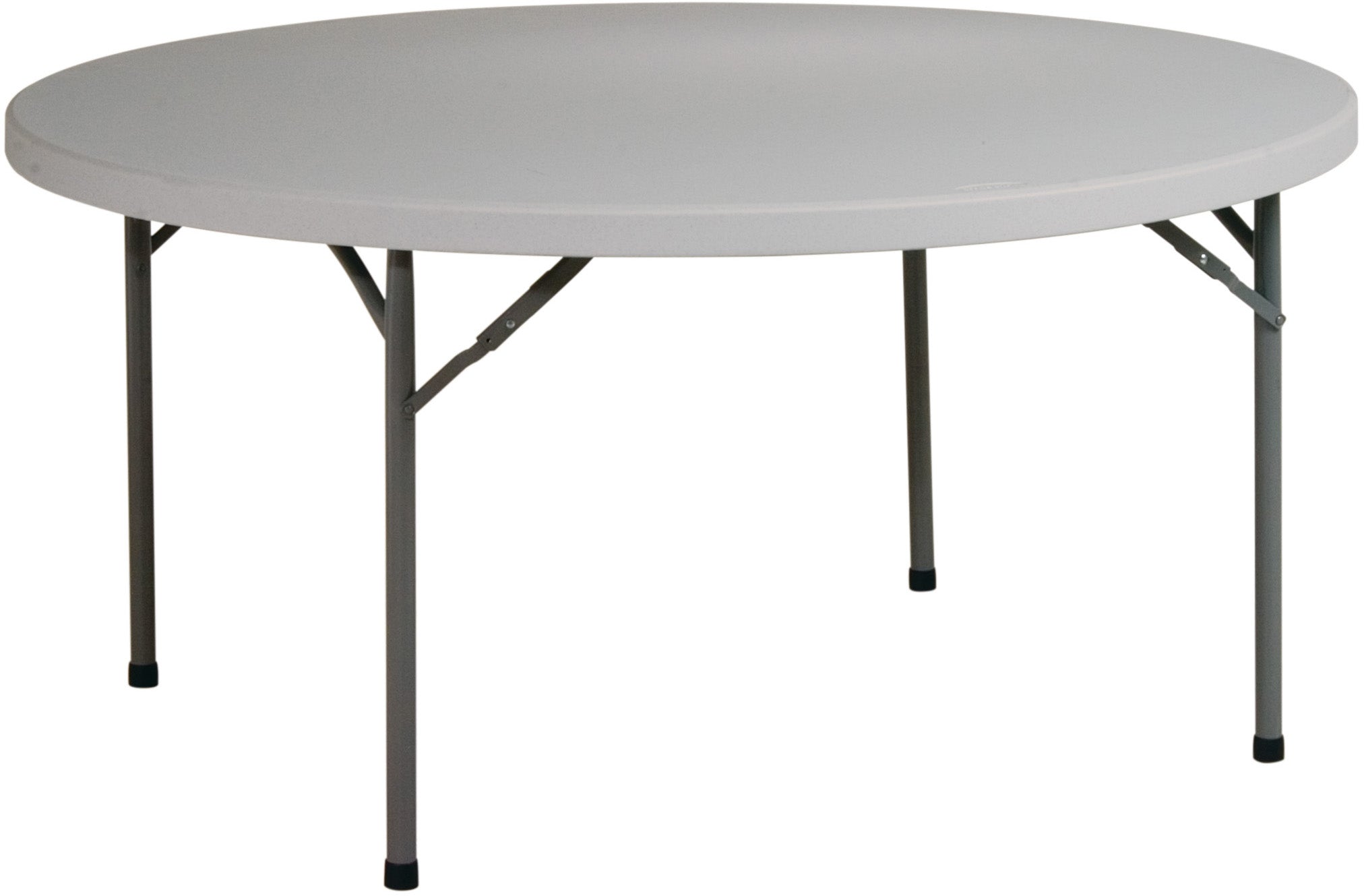 Office Star Round Resin Multi-Purpose Table [BT60Q] - Perfect for Home Office, Conference Rooms, and Outdoor Patio Use