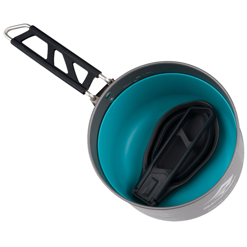 Camp Kitchen Folding Serving Spoon - Lightweight Portable Cooking Utensil for Outdoor Camping, Picnics & Backpacking - Perfect for Hiking, RV Trips & Emergency Kits