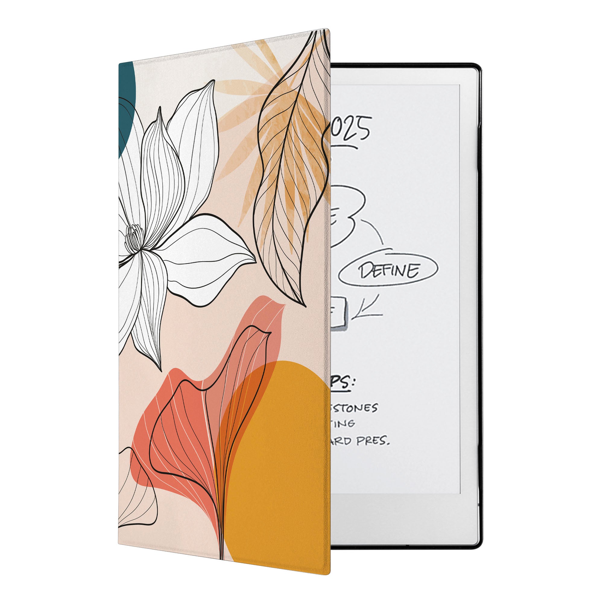 Premium reMarkable 2 Tablet Case with Magnetic Stylus Bundle - Slim Protective Cover for Paper Tablet - Perfect for Note Taking, Drawing & Digital Planning at Work or School