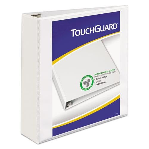 Heavy Duty 3-Ring Binder with Slant D-Rings - Letter Size Touch Guard Protection for School, Office & Document Organization