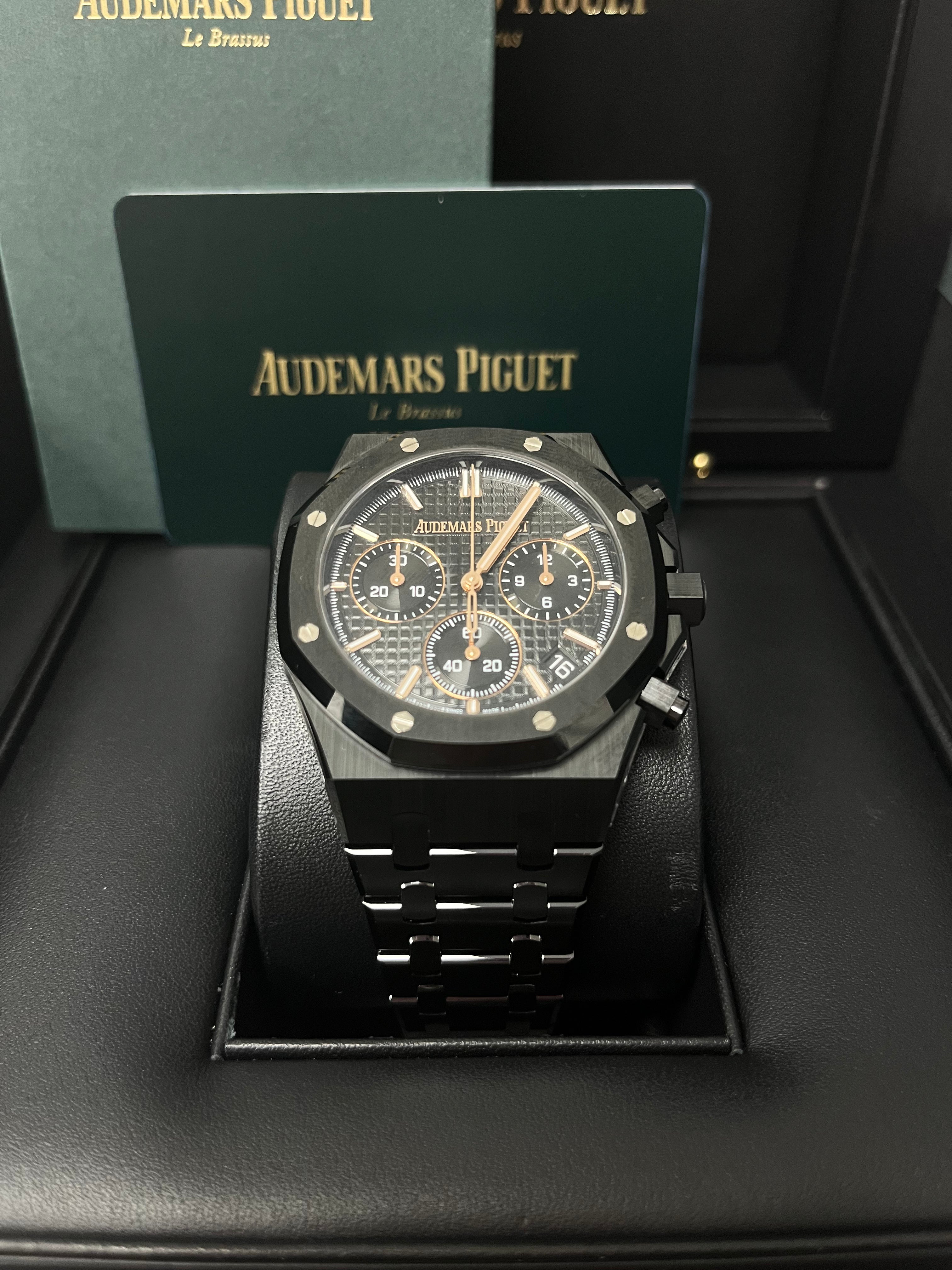 Audemars Piguet Royal Oak Chronograph 41mm Ceramic Watch 26240CE.OO.1225CE.02 - Luxury Men's Sports Watch for Business & Formal Occasions