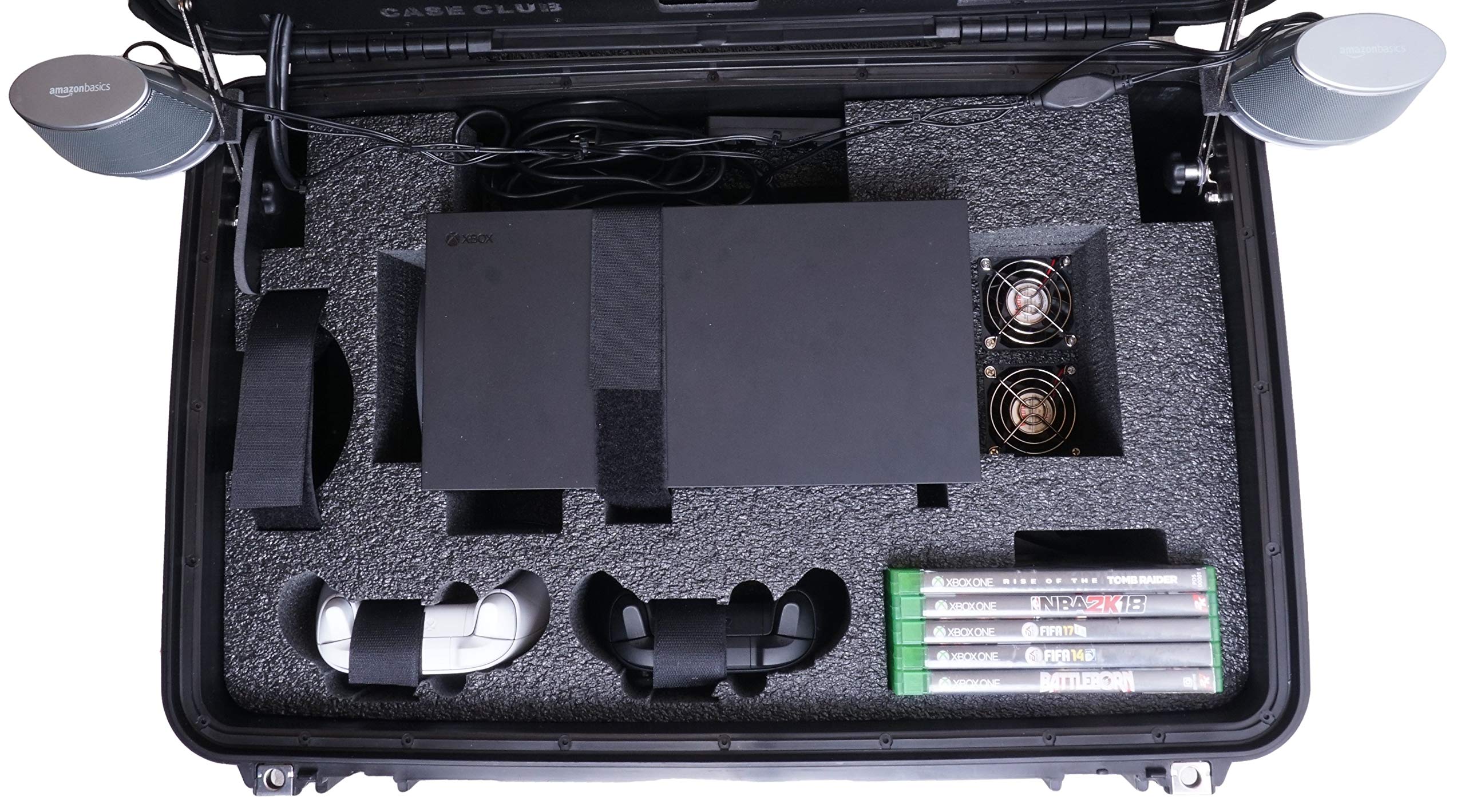 Case Club 4K Gaming Station for Xbox Series X/S - Built-in 24